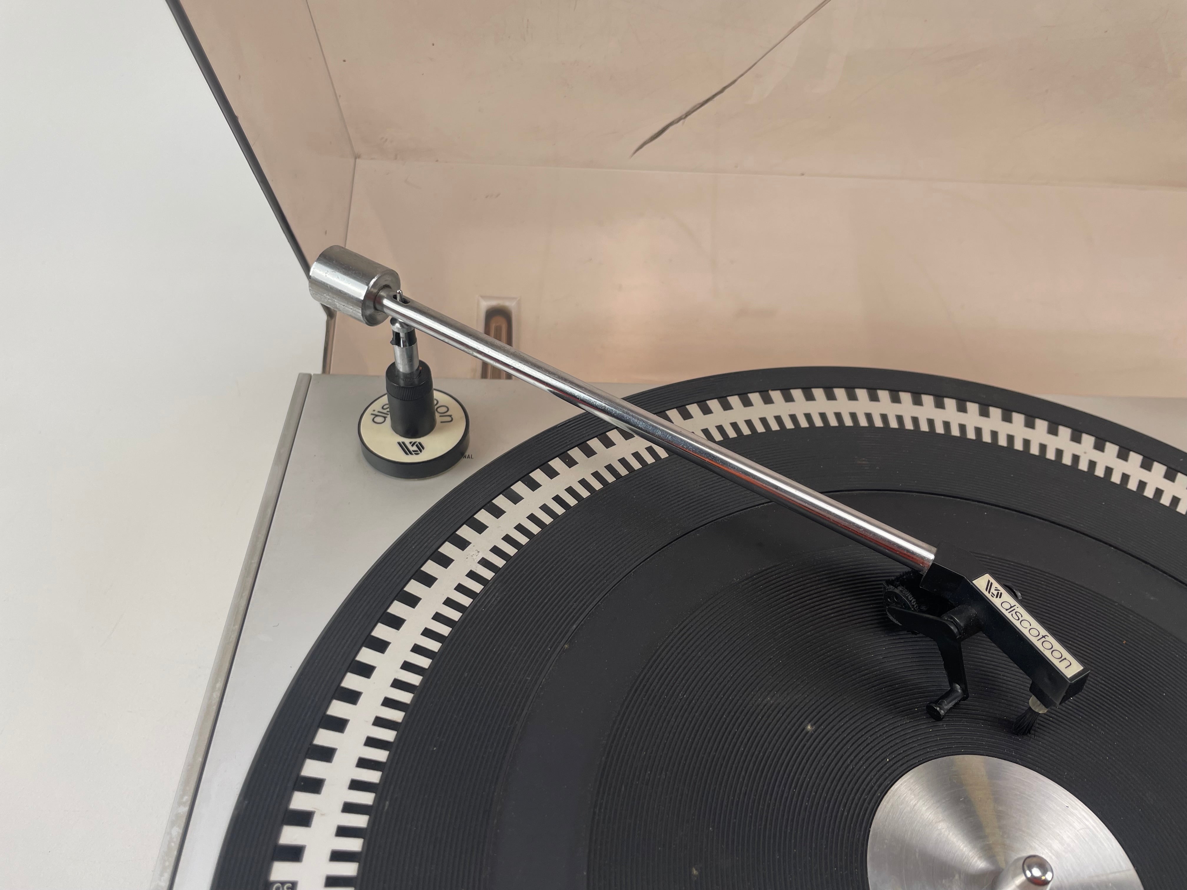 Philips - 212 Turntable - Belt-Drive + Discofoon Brush