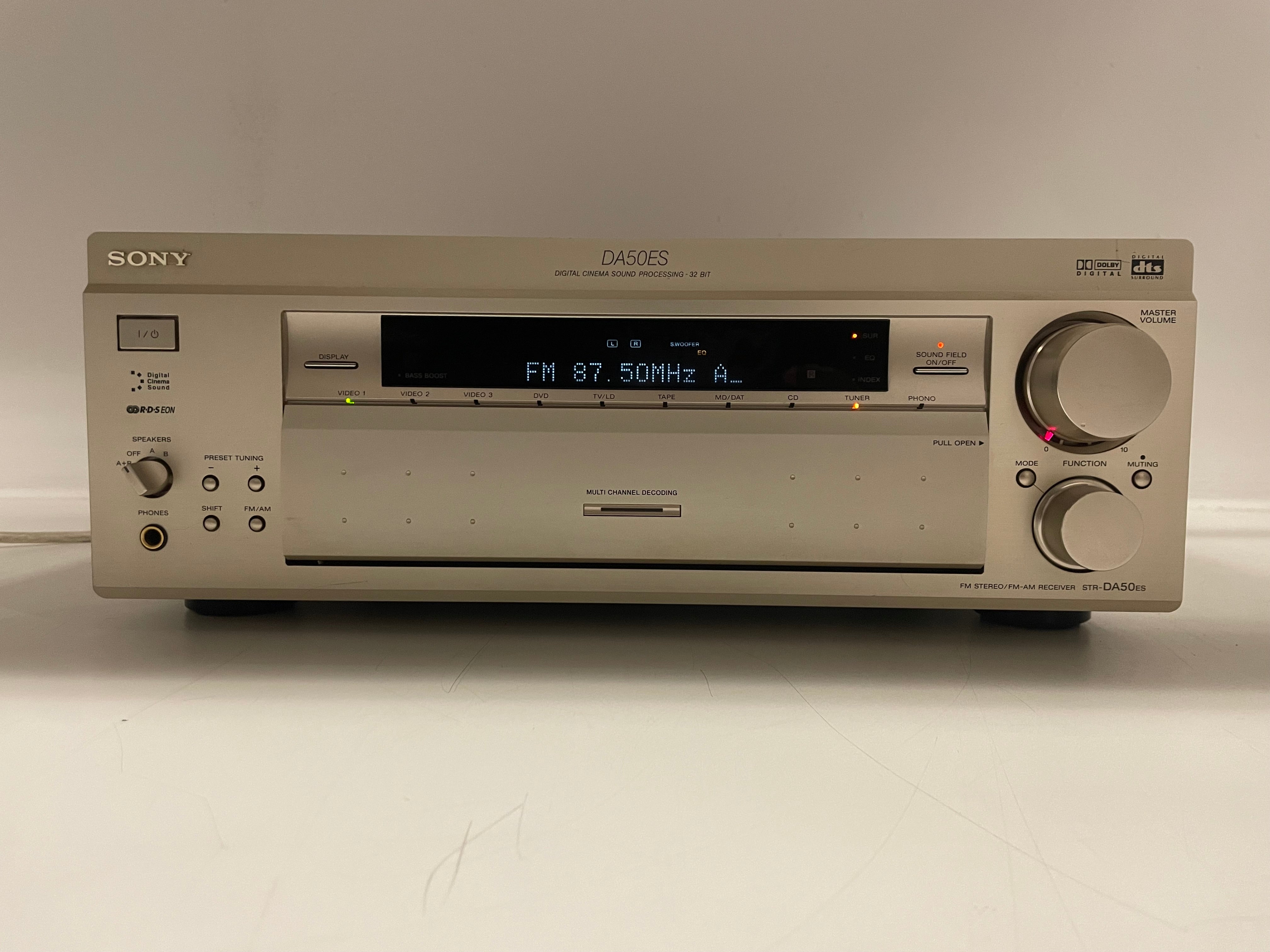 Sony - STR-DA50-ES - Receiver - ES-Series - Inc. Remote & Manual