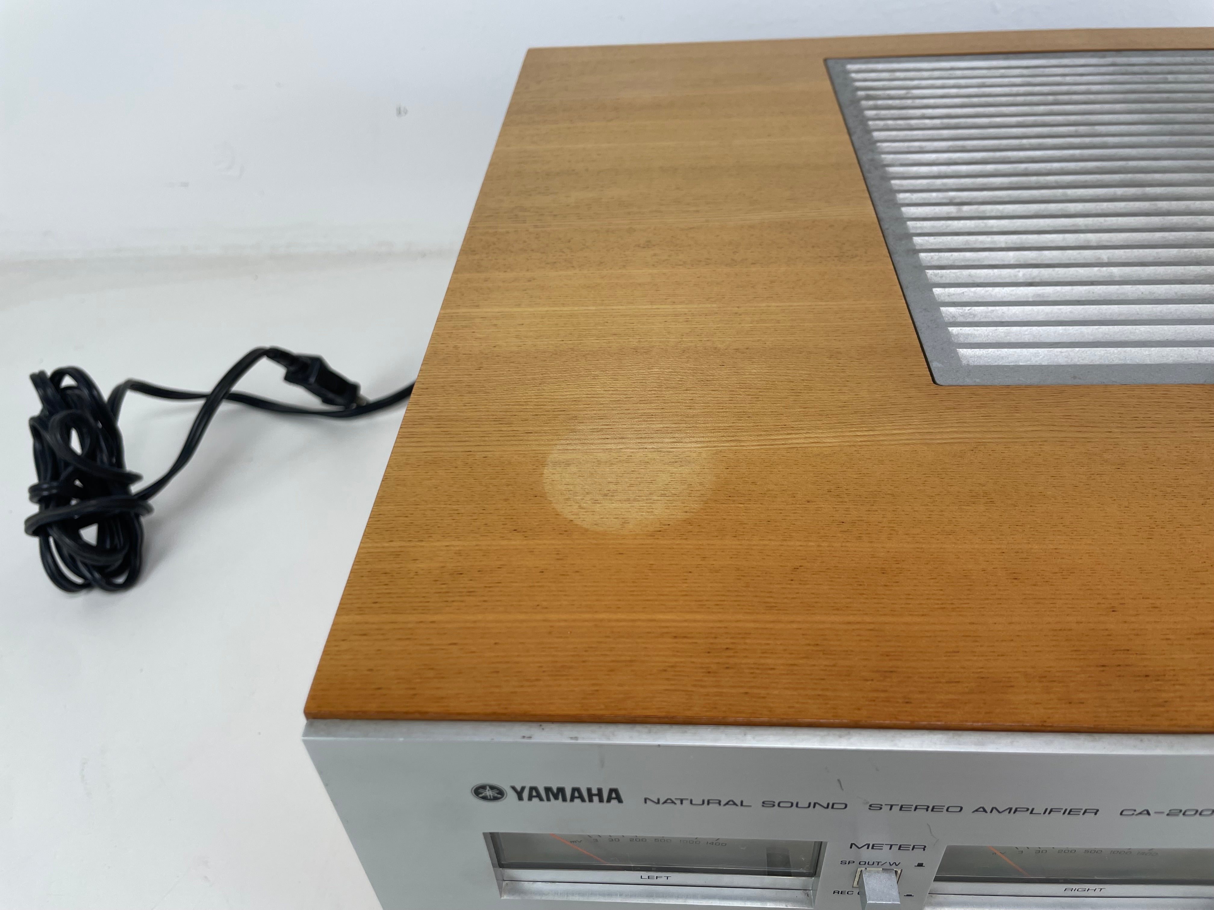 Yamaha - CA2000 - Integrated Stereo Amplifier - 100V - Serviced (Recapped/Repaired)