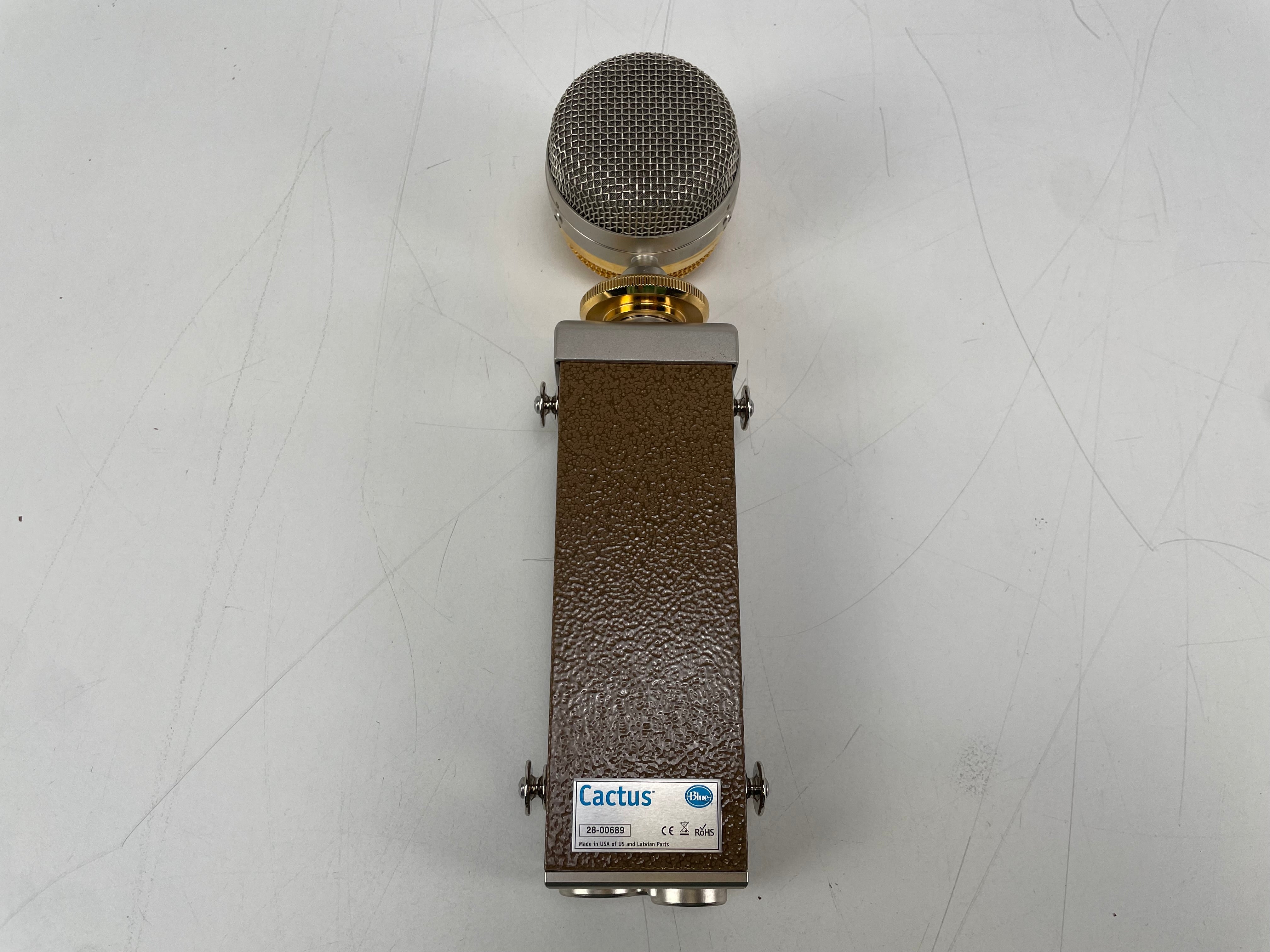 Blue - Cactus - Tube Condenser Microphone - Mint - Inc. Case/Accessoires/New Tube/Manual (AKA Complete Set)