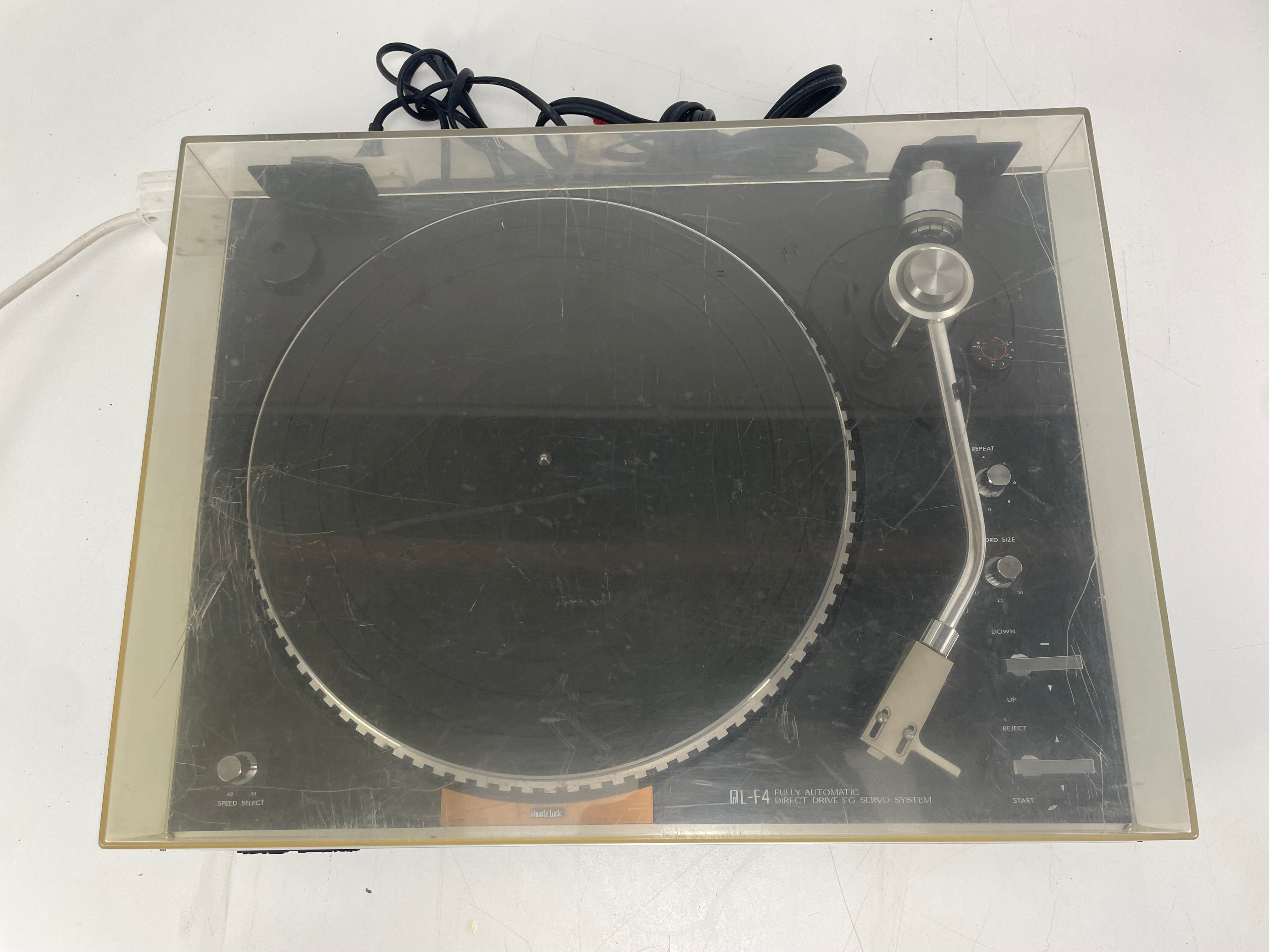 JVC - QL-F4 - Fully Automatic Turntable - Pioneer PC-110 - Serviced (Replacement)