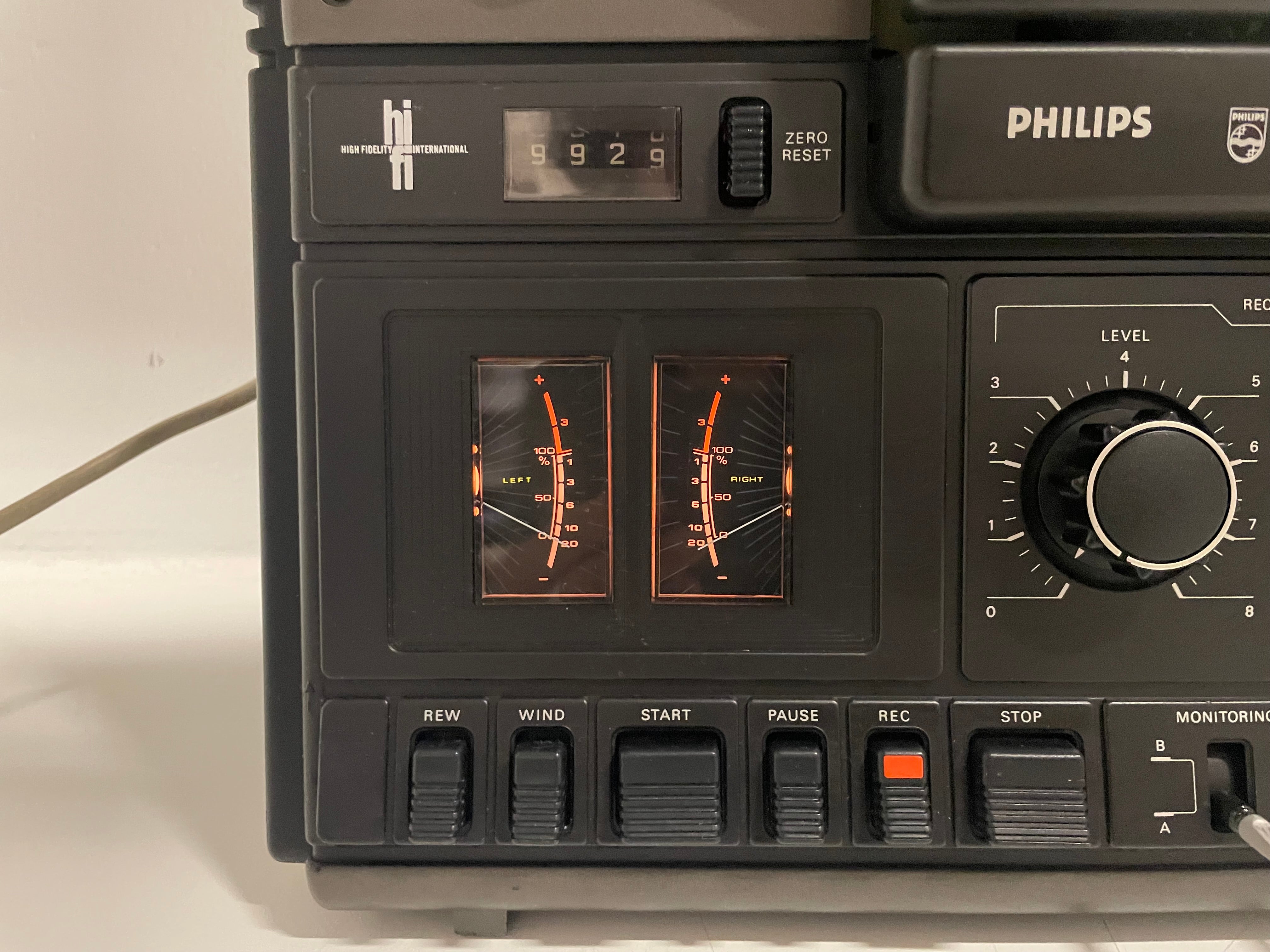 Philips - N4504 - 18CM Reel-to-Reel Deck - Serviced (New Belts)