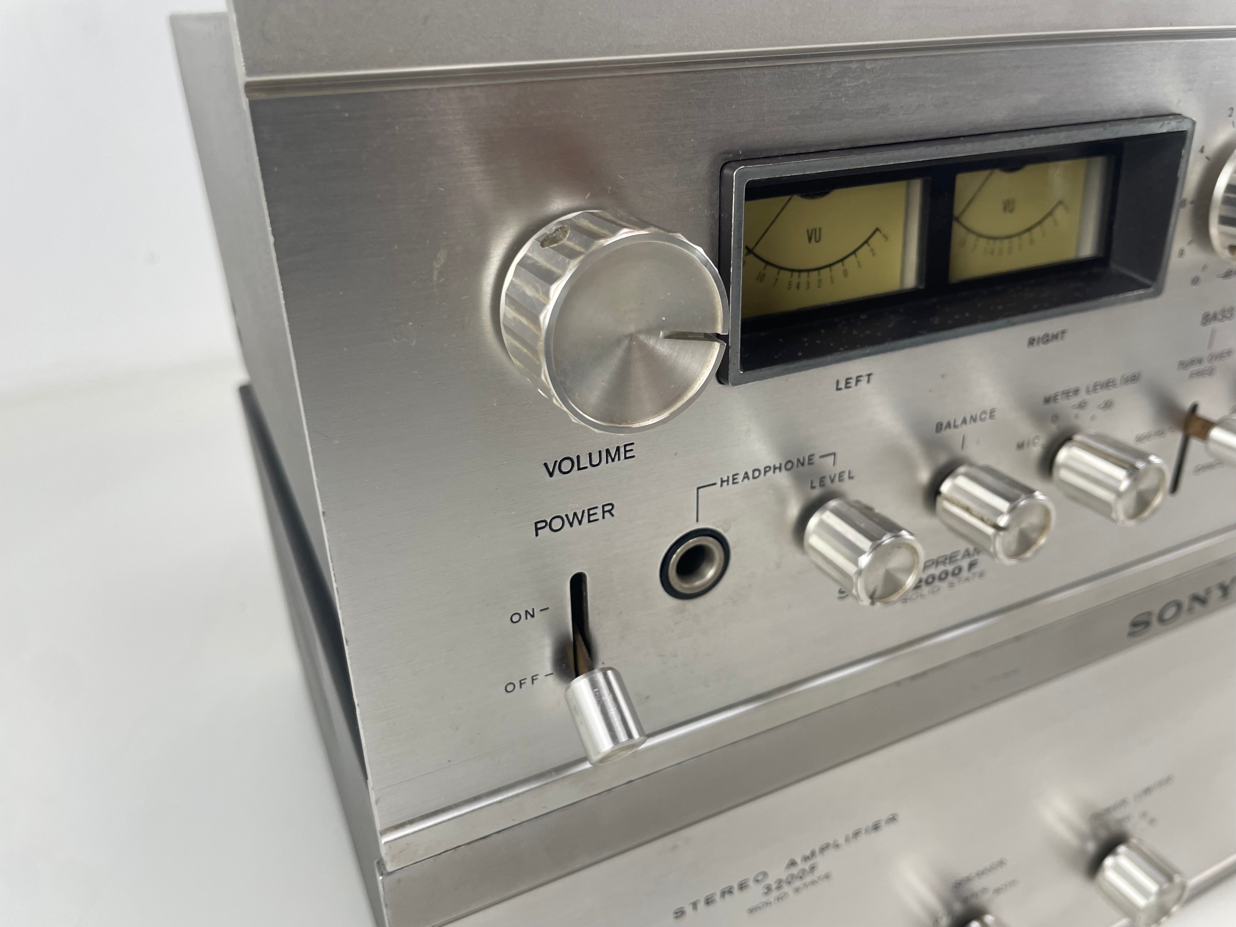Sony - TA-2300F/TA-2000F - Pre/Power-Amplifier Set - Serviced (Cleaned)
