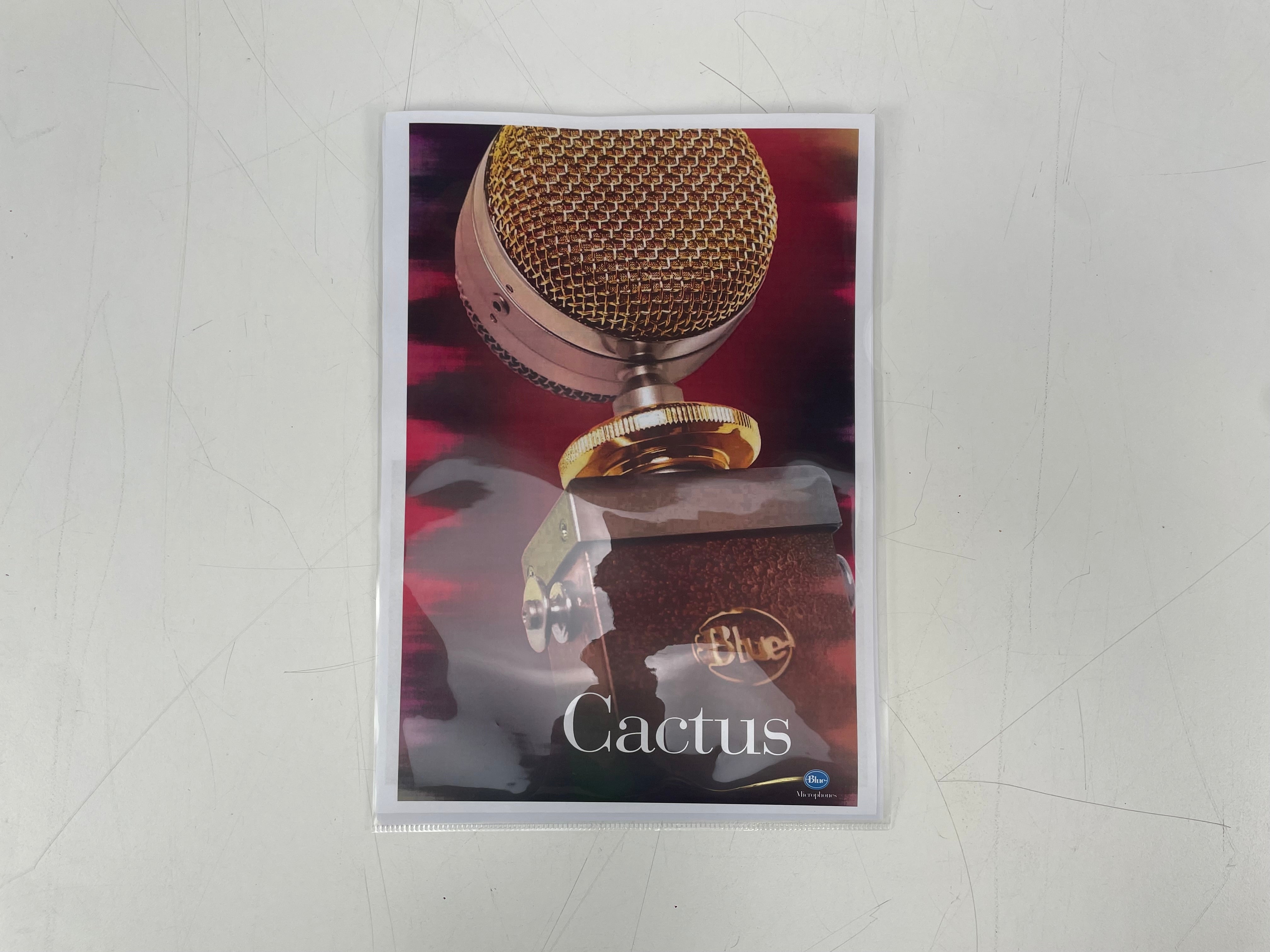Blue - Cactus - Tube Condenser Microphone - Mint - Inc. Case/Accessoires/New Tube/Manual (AKA Complete Set)