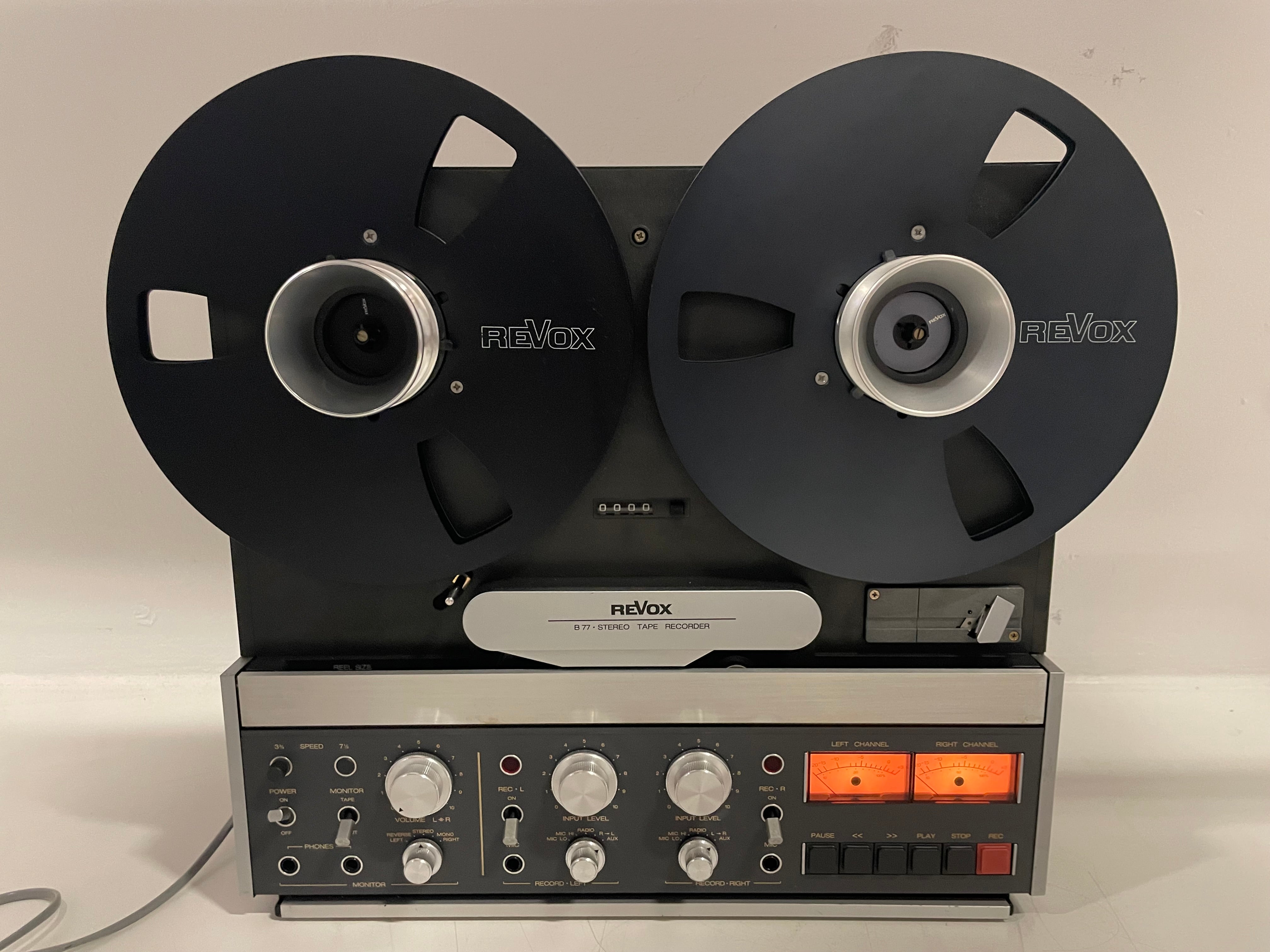 Revox - B77 MK 2 - 4-Track - Stereo Tape Recorder - Serviced/Recapped