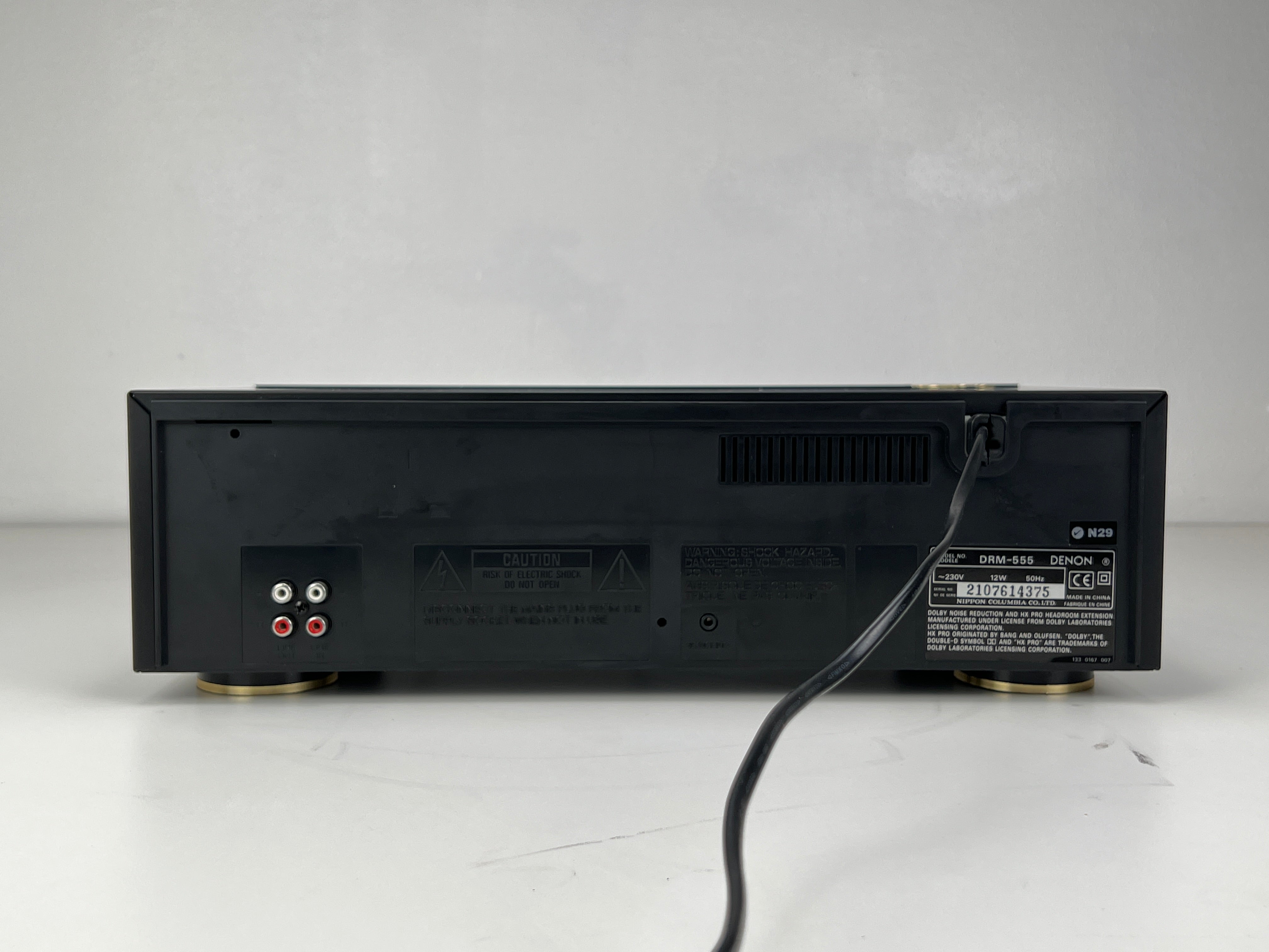 Denon DRM-555 - Cassette Deck