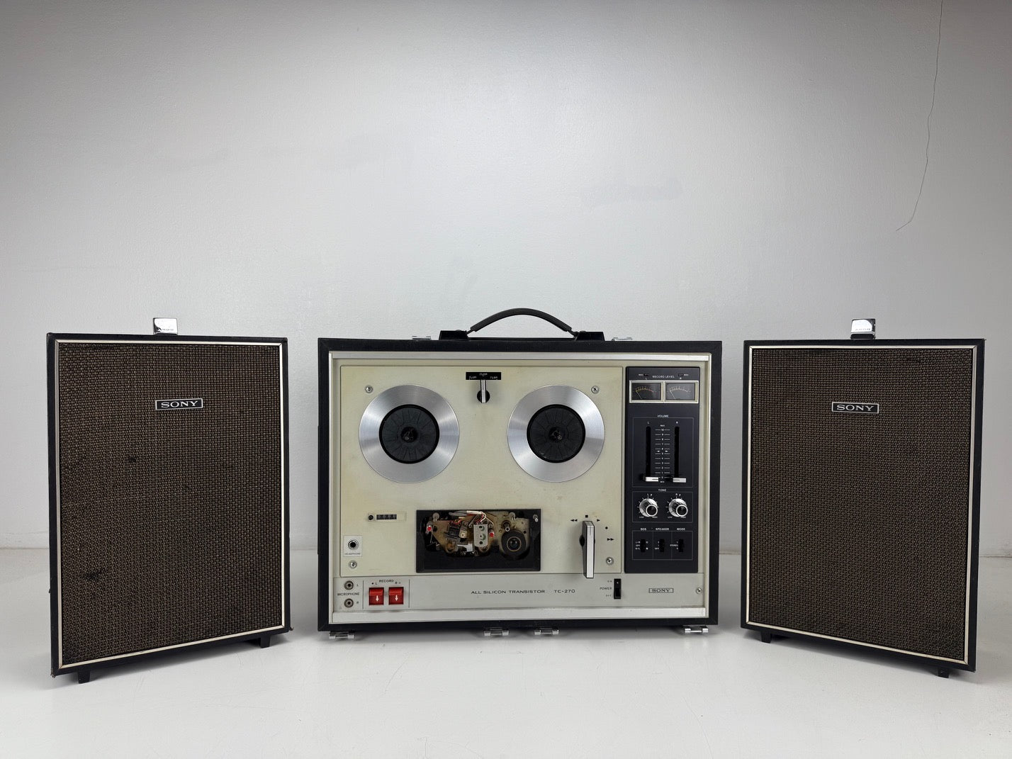 Sony TC-270 1/4" Stereo Tapecorder - Sold as is