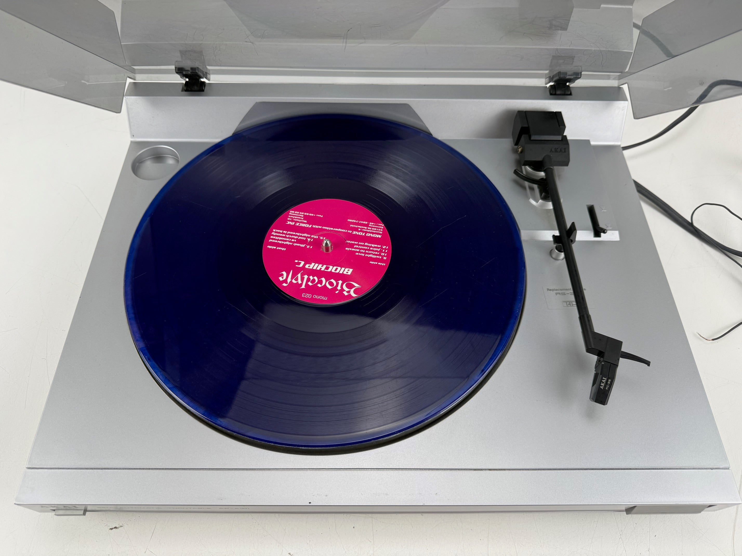 Akai AP-A101 semi-automatische draaitafel - nieuwe aandrijfriem