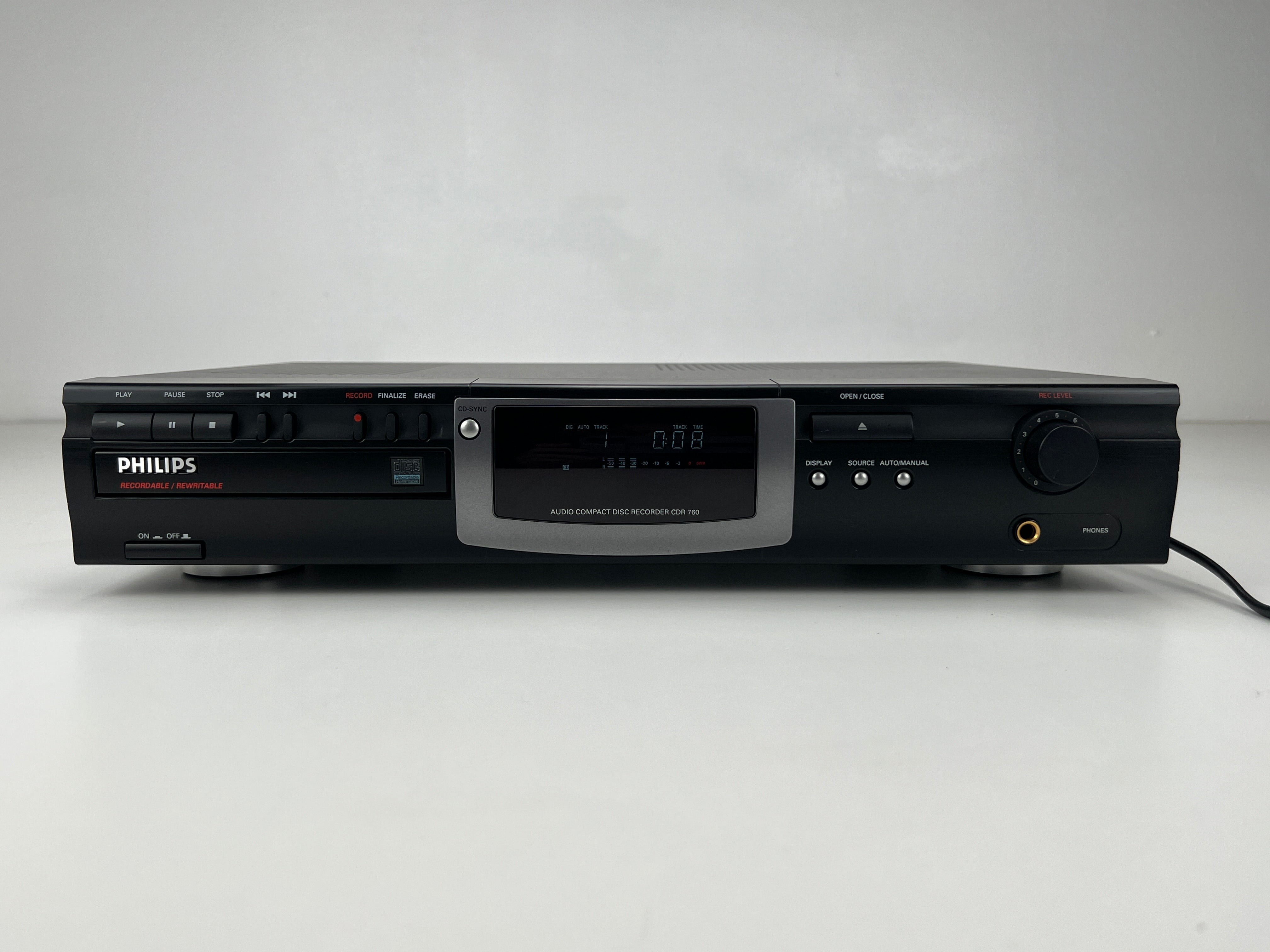 Philips CDR-760 - CD Player / Recorder