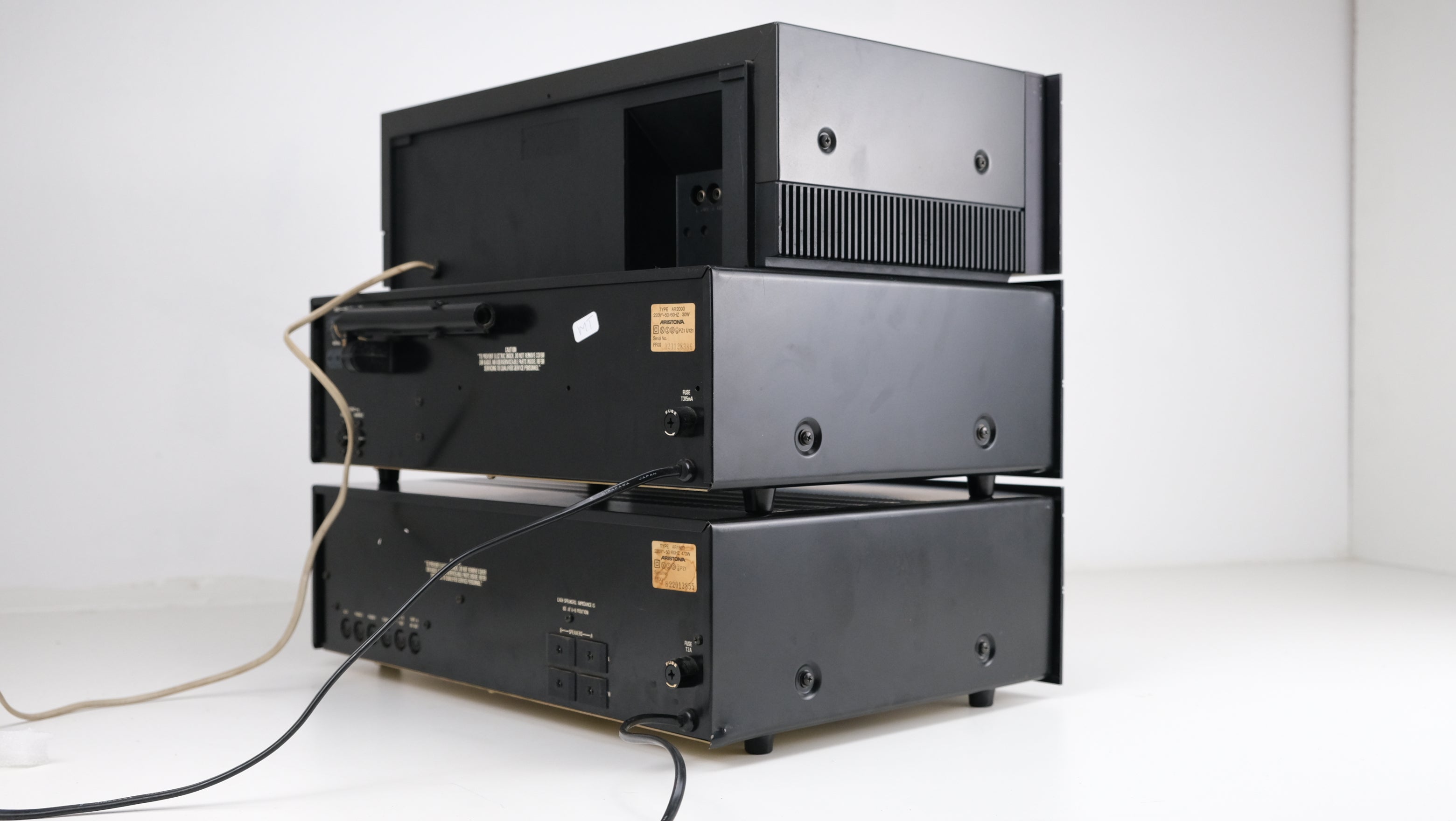 Aristona AR 1600 Stereo Amplifier - AR 2000 Stereo Tuner - EK 3543 Cassette Deck