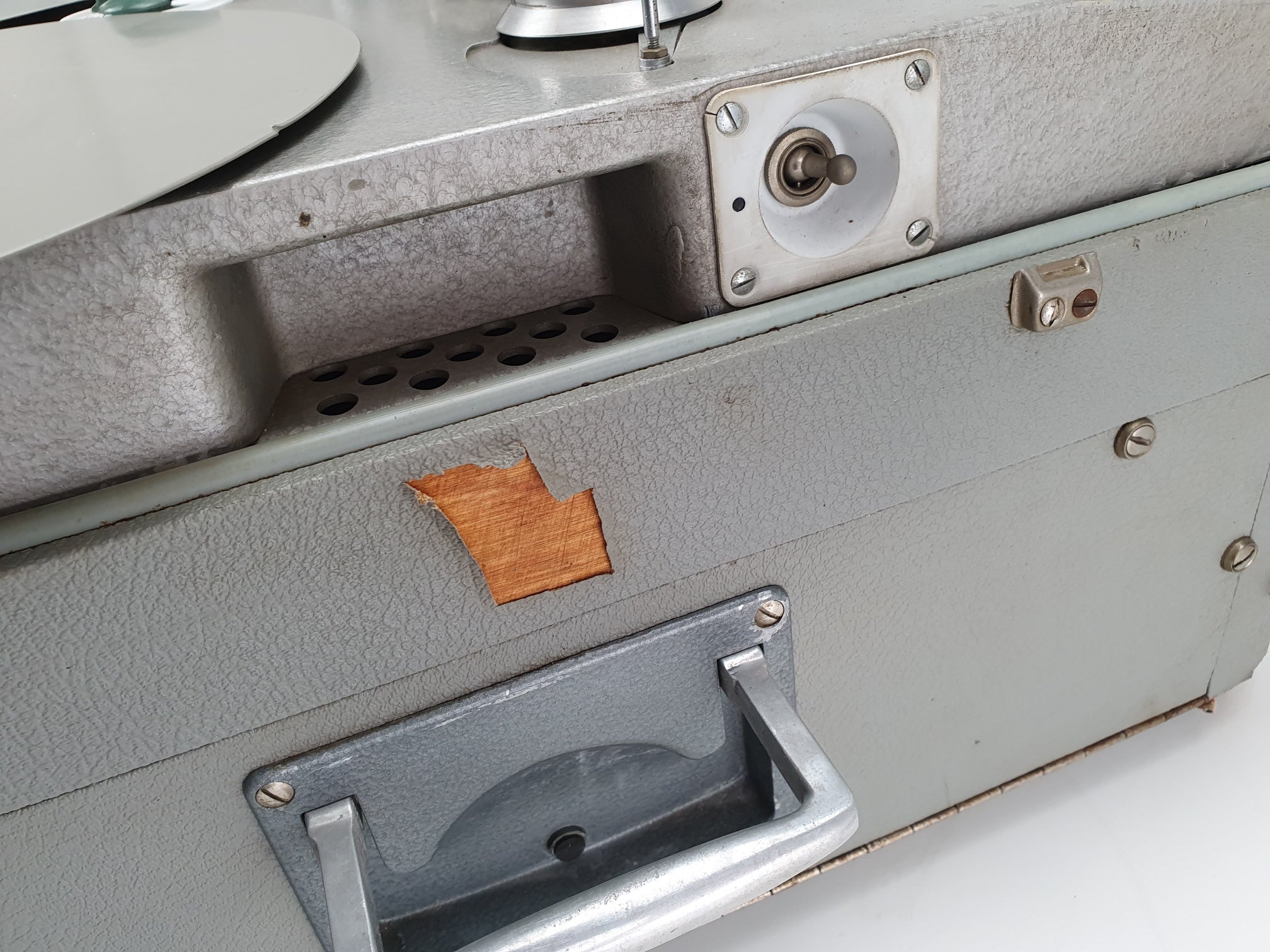 Telefunken M5B stereo bandrecorder in koffer met beschermfolie en handleiding - Onderhoud uitgevoerd