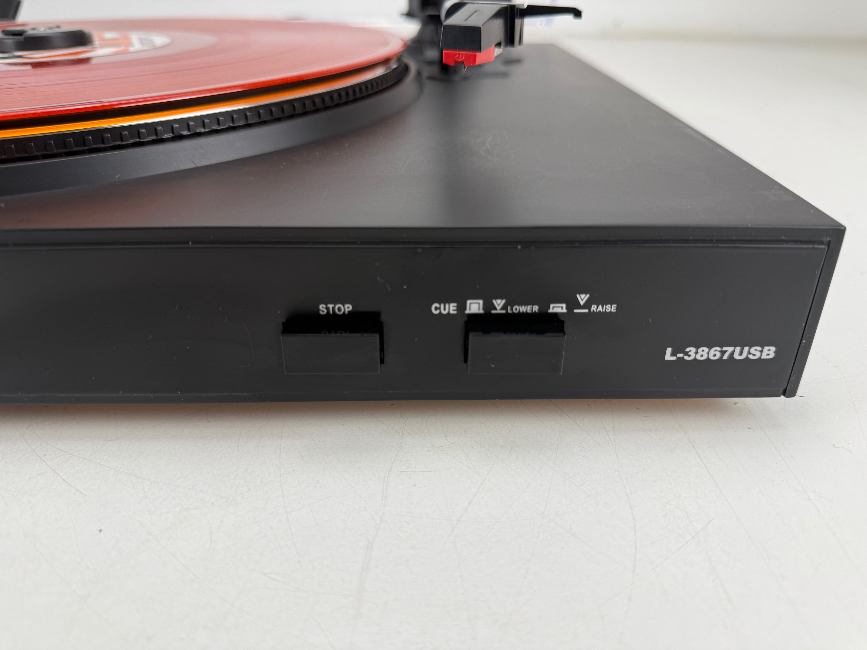 Lenco L-3867 USB-draaitafel met riemaandrijving