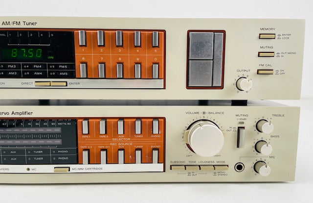 TEAC A7 DC Servo Integrated Amplifier + T9 Digital Synthesizer AM/FM Tuner