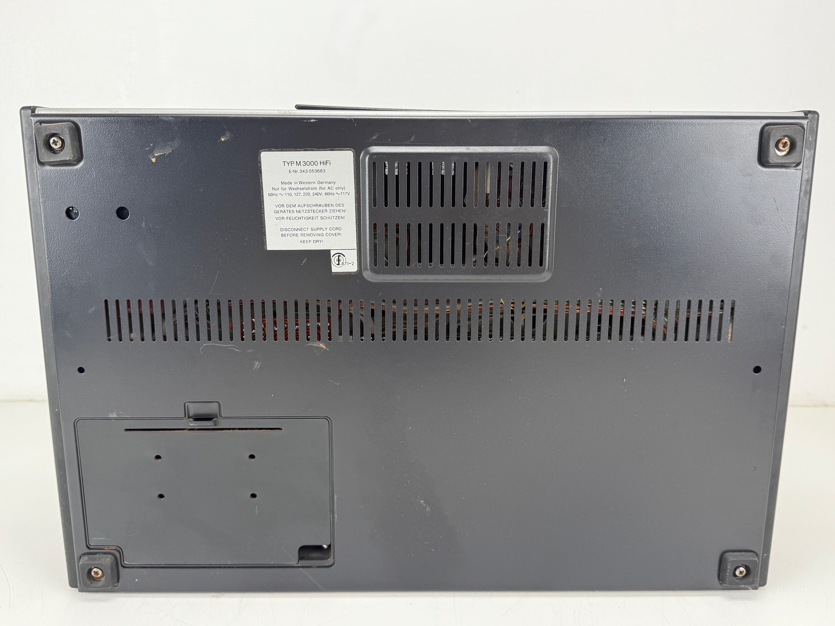 Telefunken M-3000 Hifi 1/4" 18CM cassettedeck