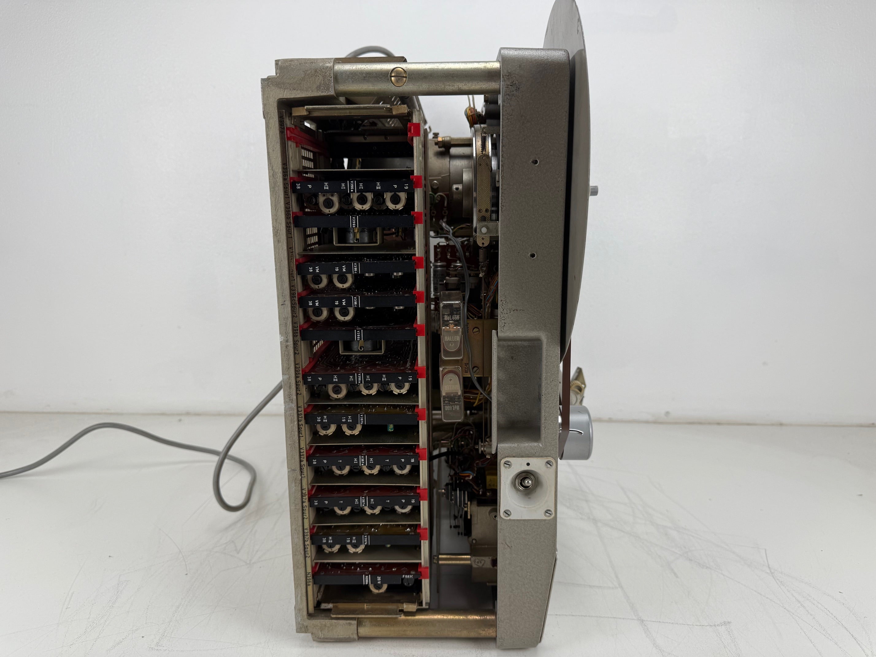 Telefunken M5C stereo bandrecorder met V396/397 voorversterkers - gereviseerd/gekalibreerd