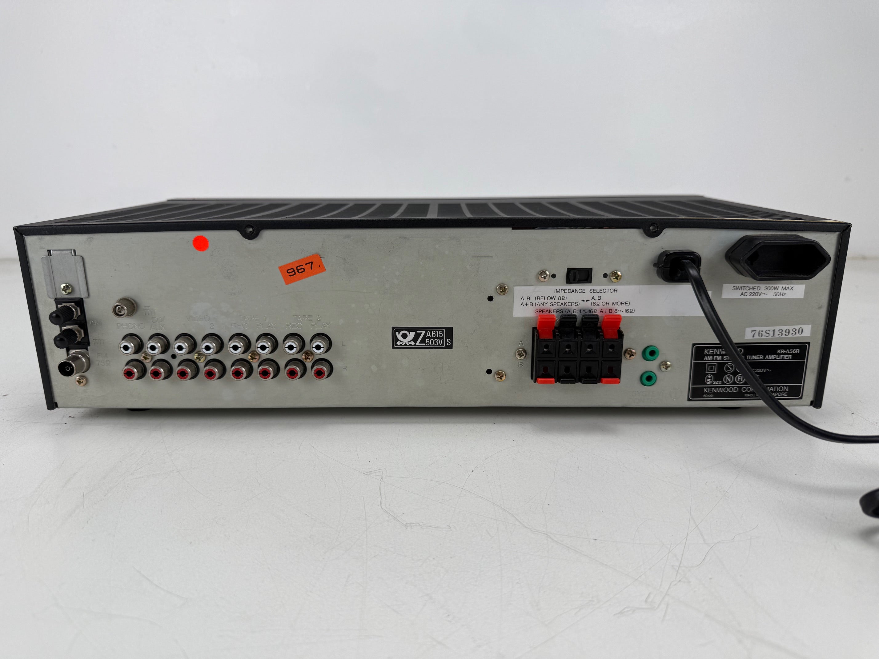 Kenwood KR-A56R AM/FM stereo-ontvanger