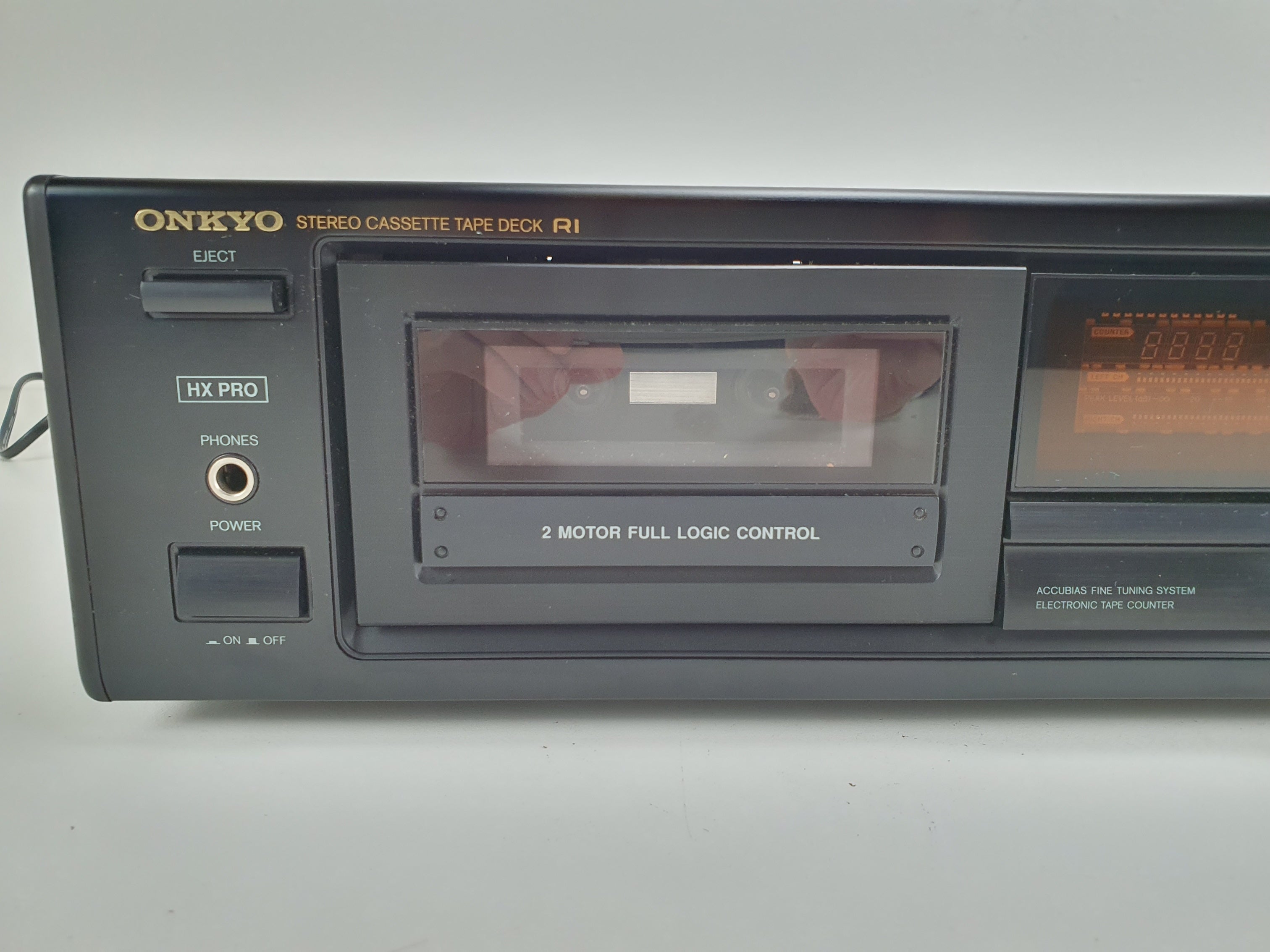 Onkyo TA-2820 vintage cassettedeck met 2 koppen