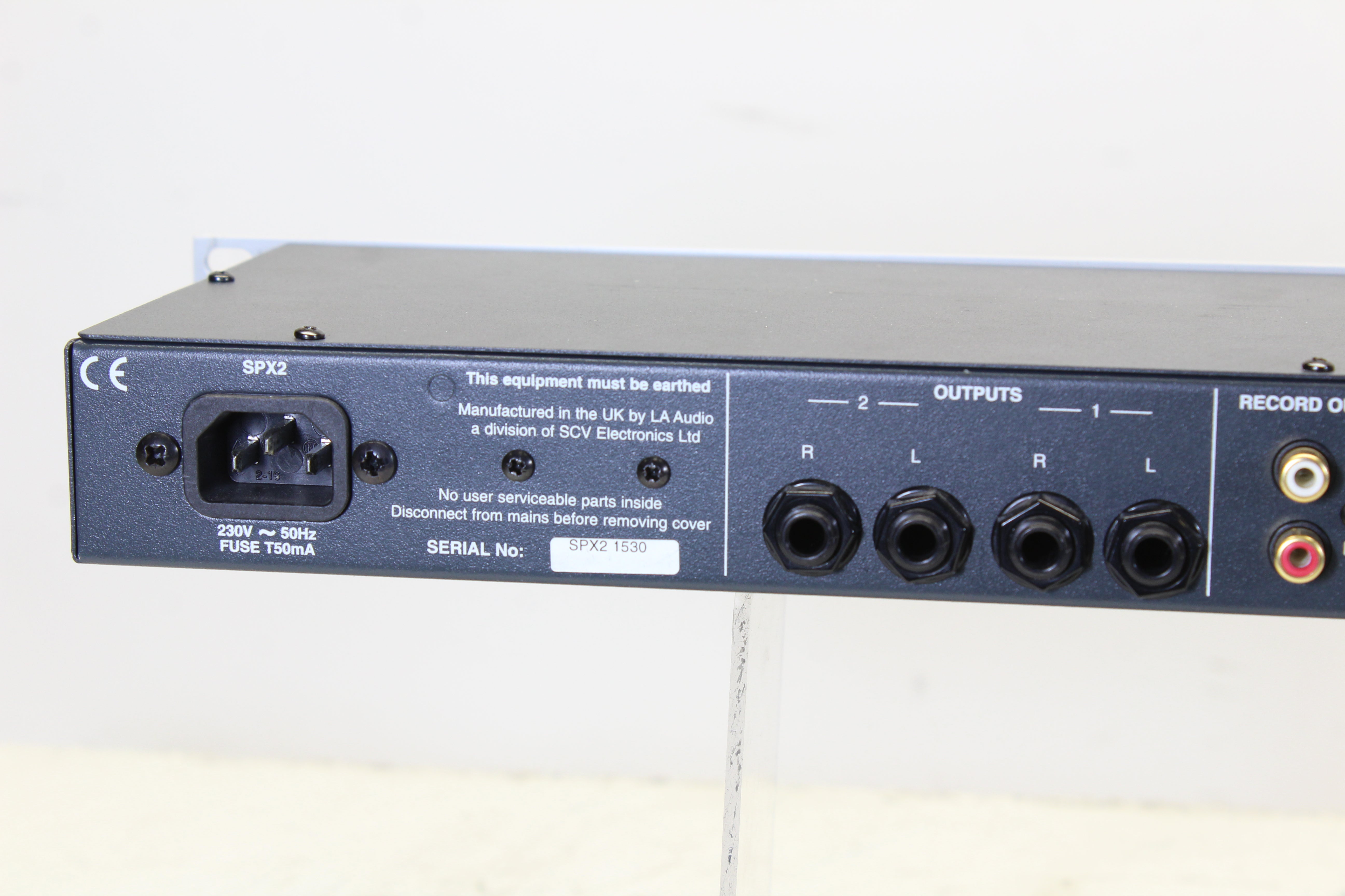 LA Audio SPX2 Stereo Bronselector