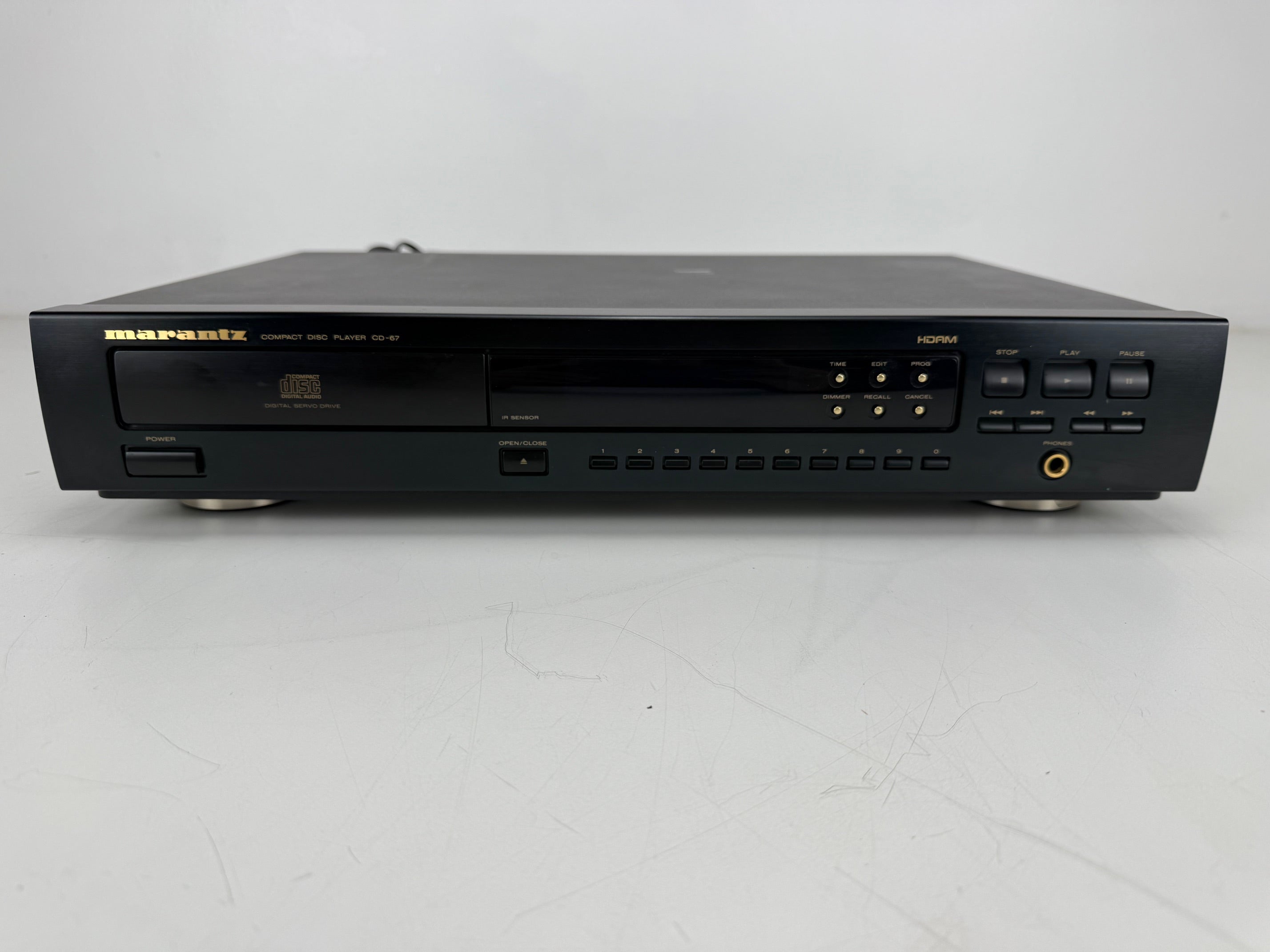 Marantz CD-67 compact discspeler - Verkocht zoals hij is