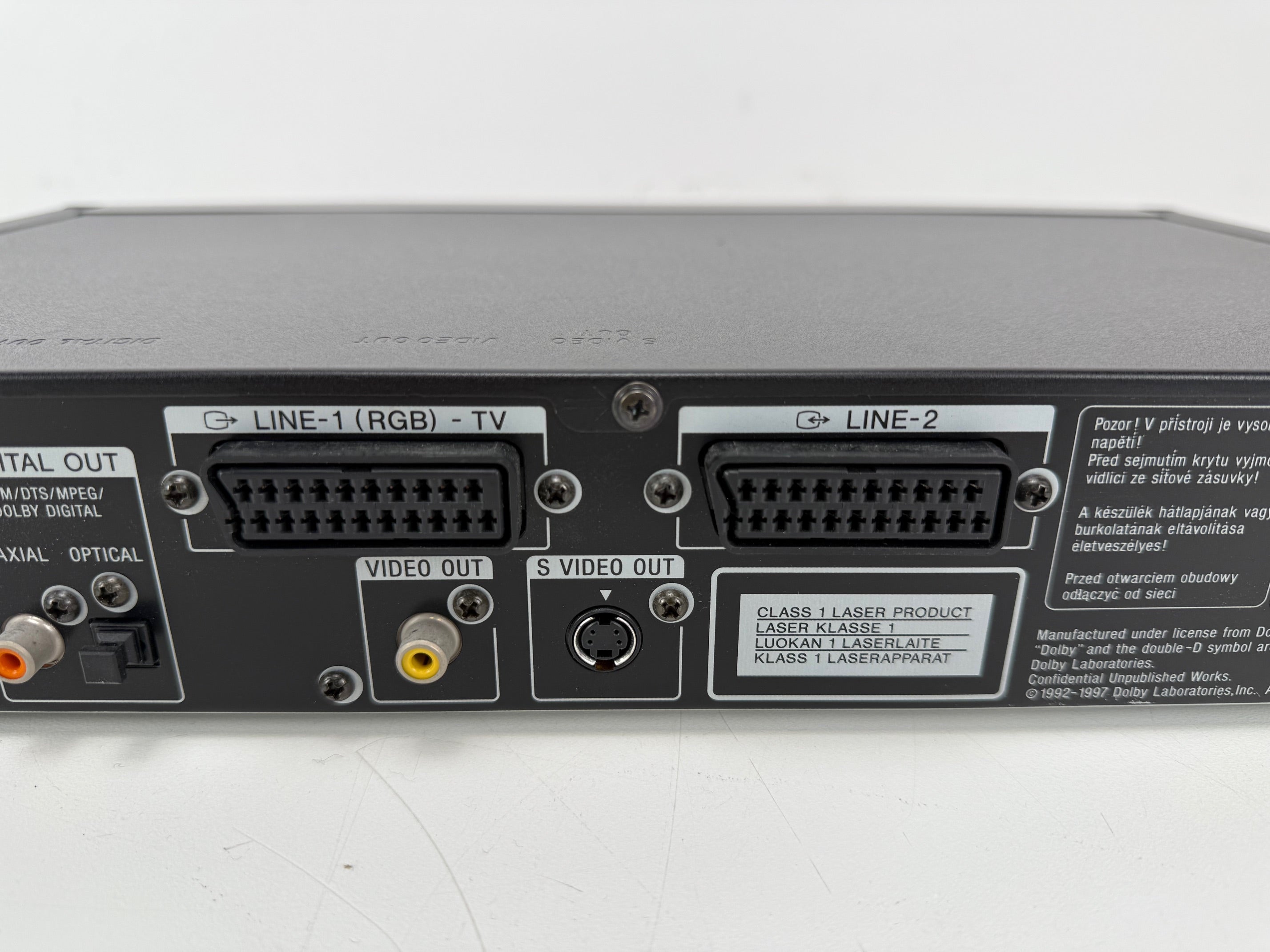 Sony DVP-S335 CD/DVD Player - Original Manuals