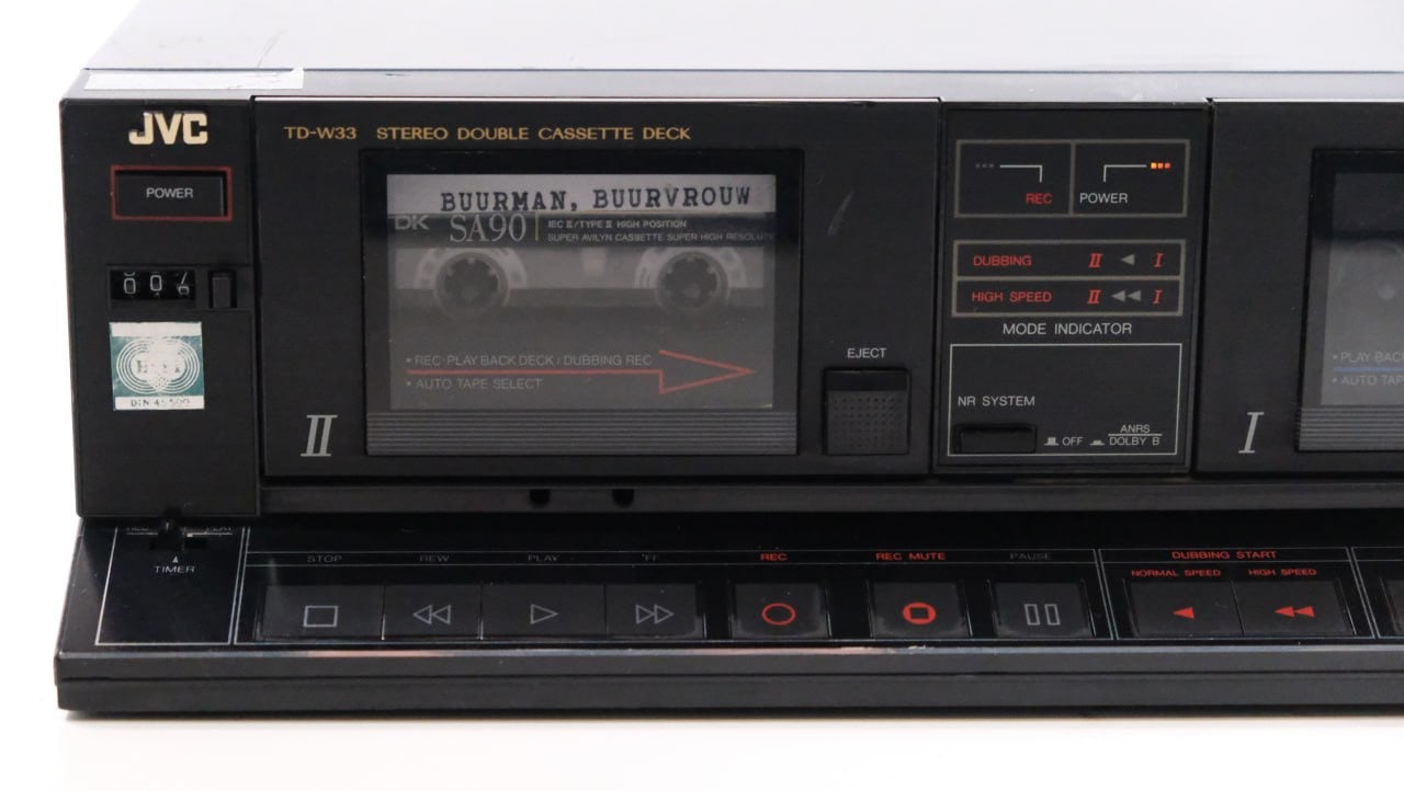 JVC TD-W33 - Cassette Deck