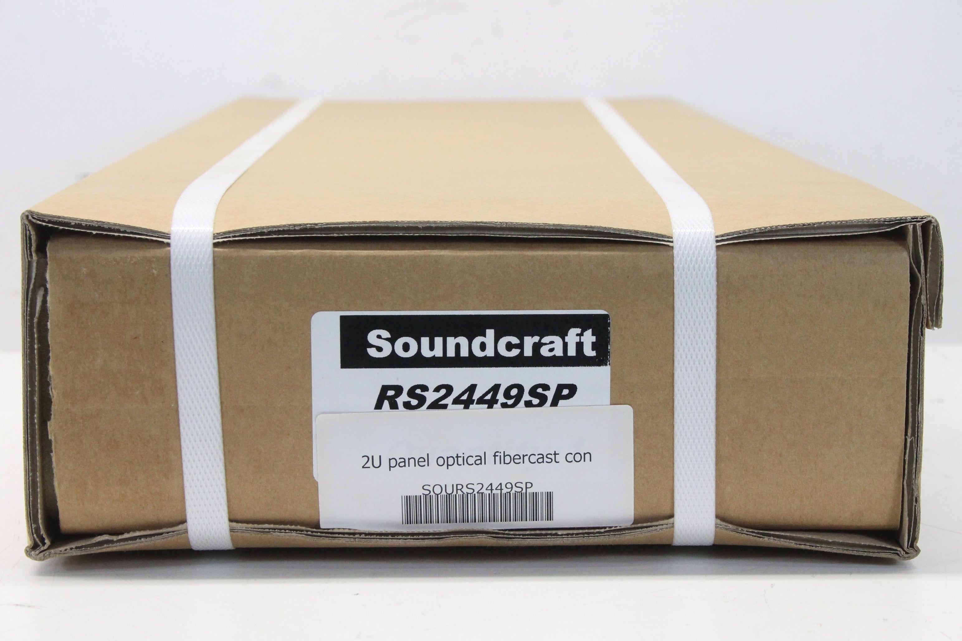 Soundcraft NEW Soundcraft RS2449SP 2U Panel Optical Fibercast Con