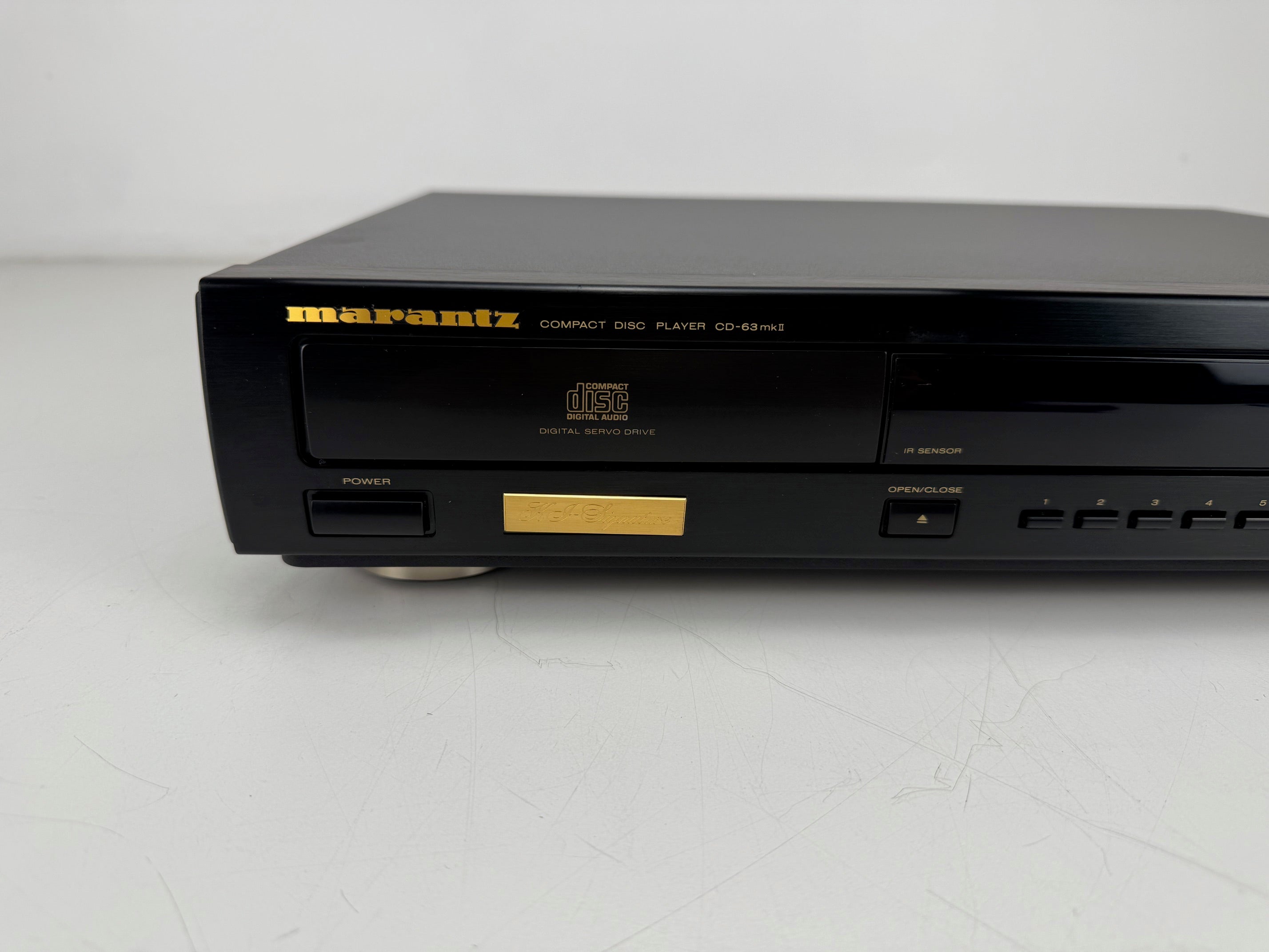 Marantz CD-63 MKII Compact Disc Player with Original Box - Manuals - Remote Control