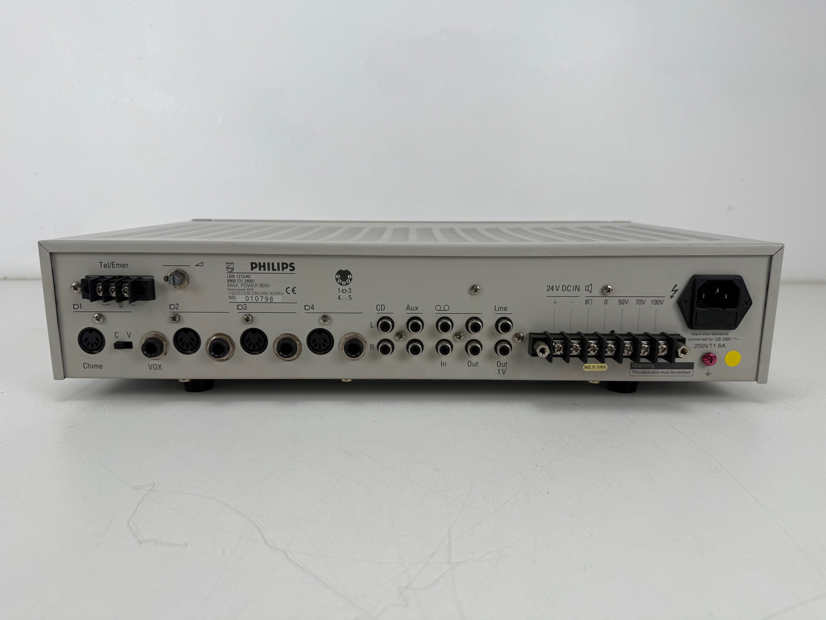 Philips SQ 10 mengversterker - 8 Ohm - 50/70/100V