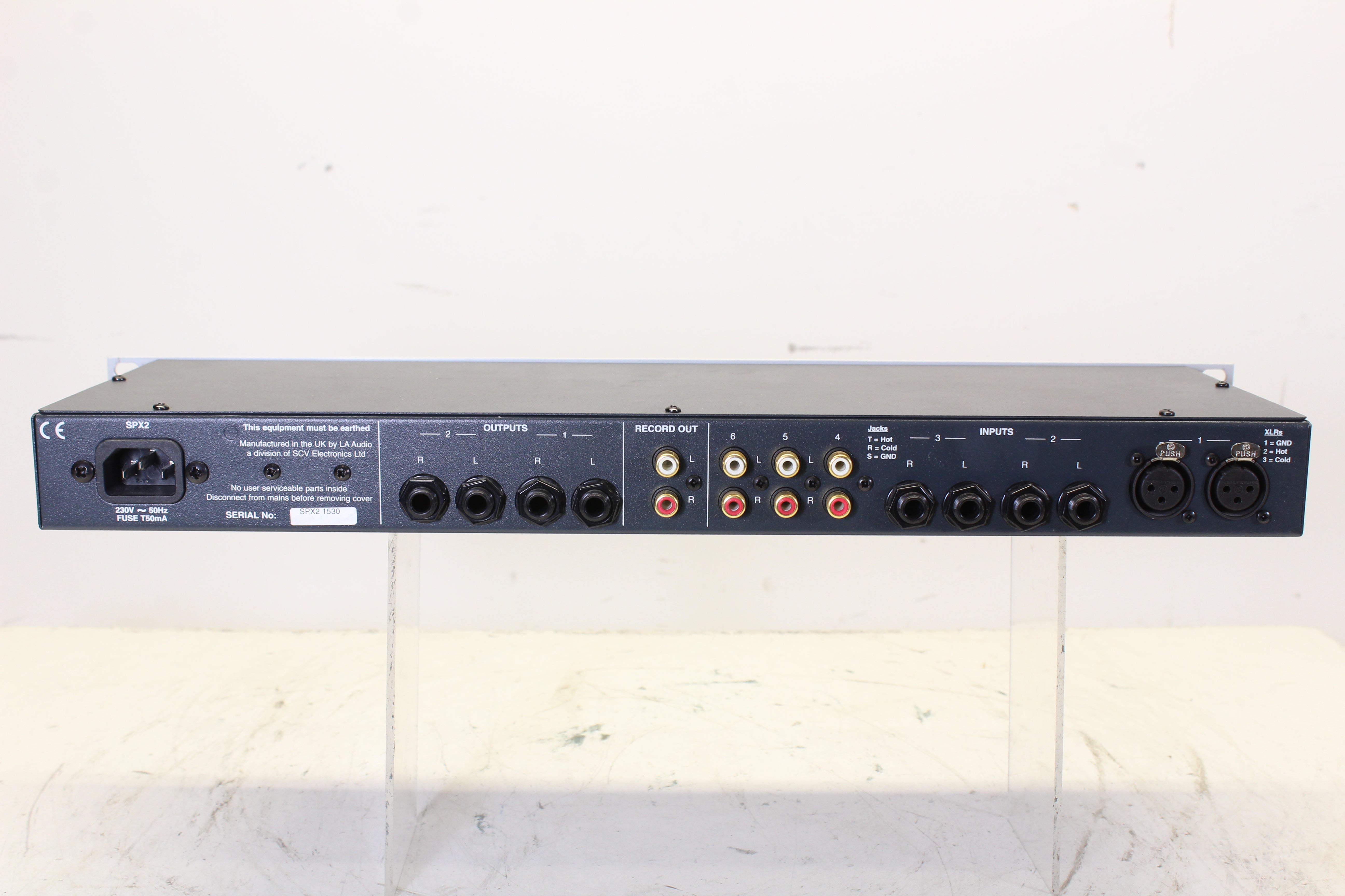 LA Audio SPX2 Stereo Bronselector