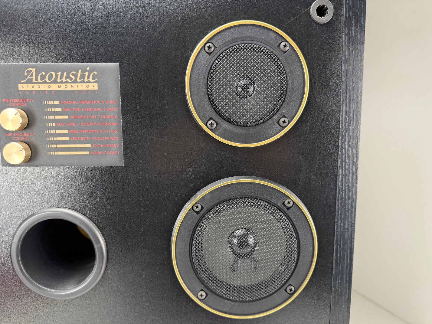Acoustic Series 3311 Studio Monitor 3-weg luidsprekerset - Bijpassend paar