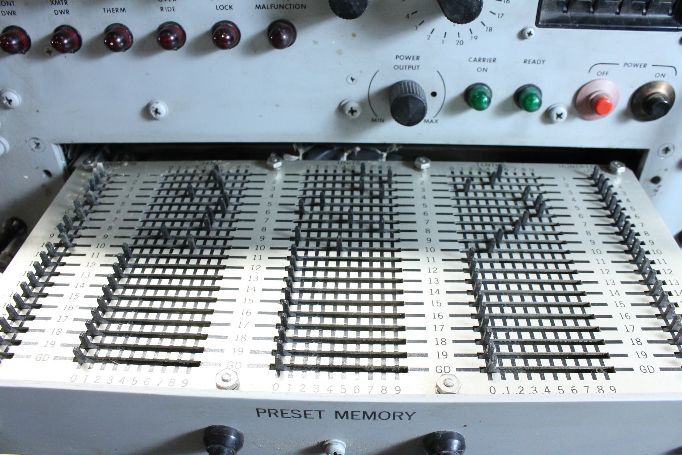 Electronic Communications, Inc. Model 716A Transmitter & Control Unit