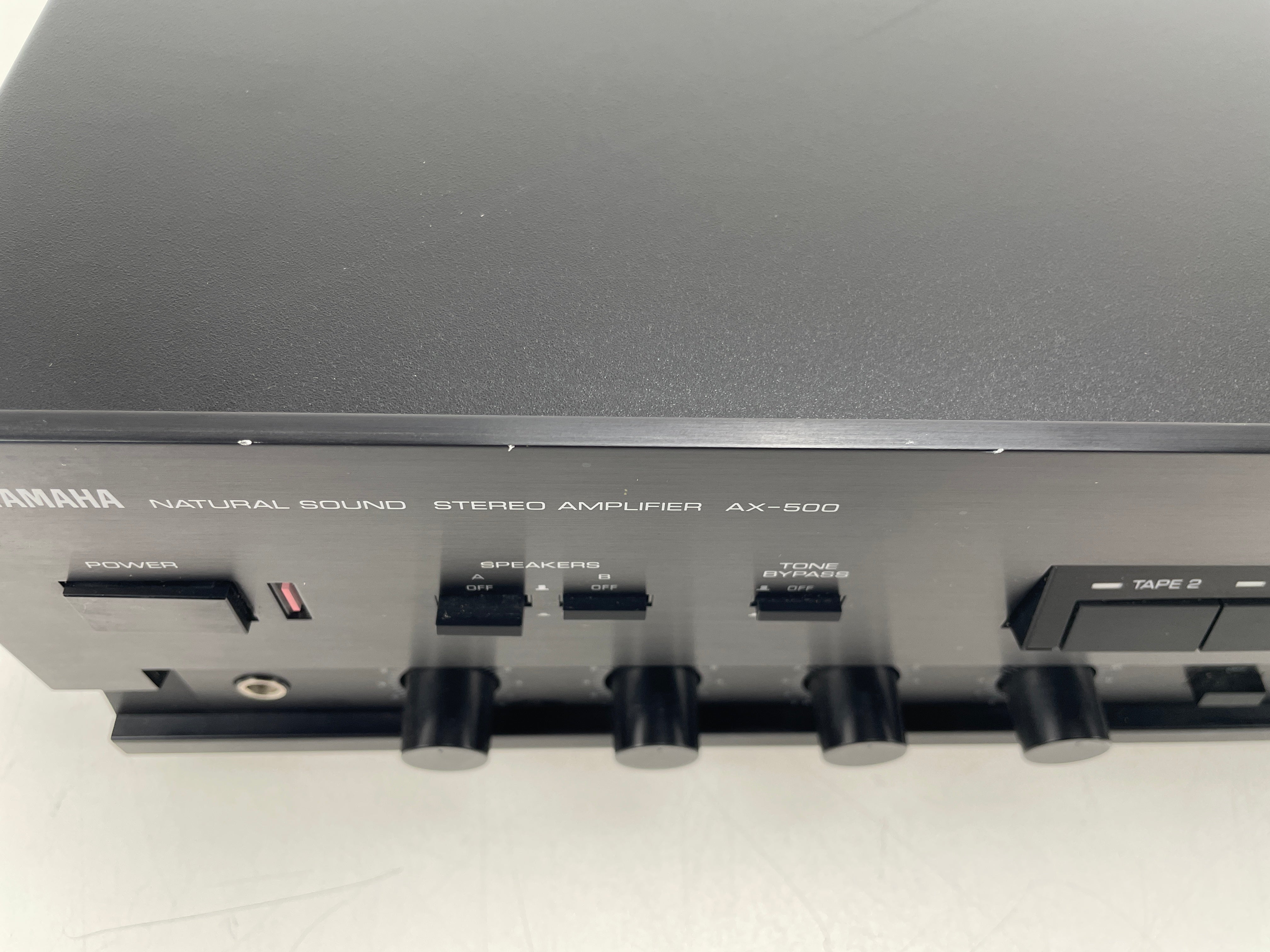 Yamaha AX-500 stereo versterker - Onderhoud/Revisie van condensatoren