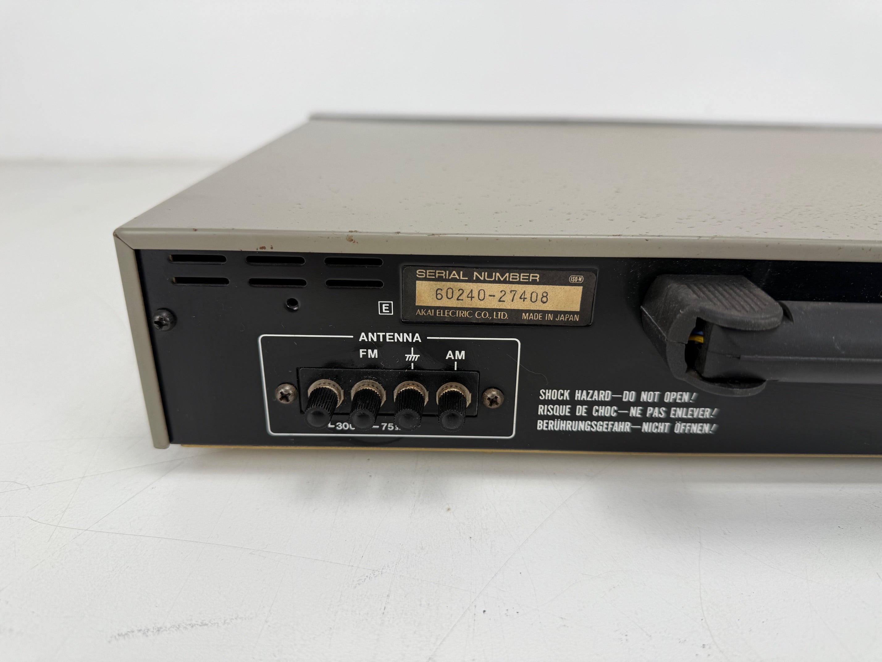 Akai Model AT-K22 FM AM Stereo Tuner