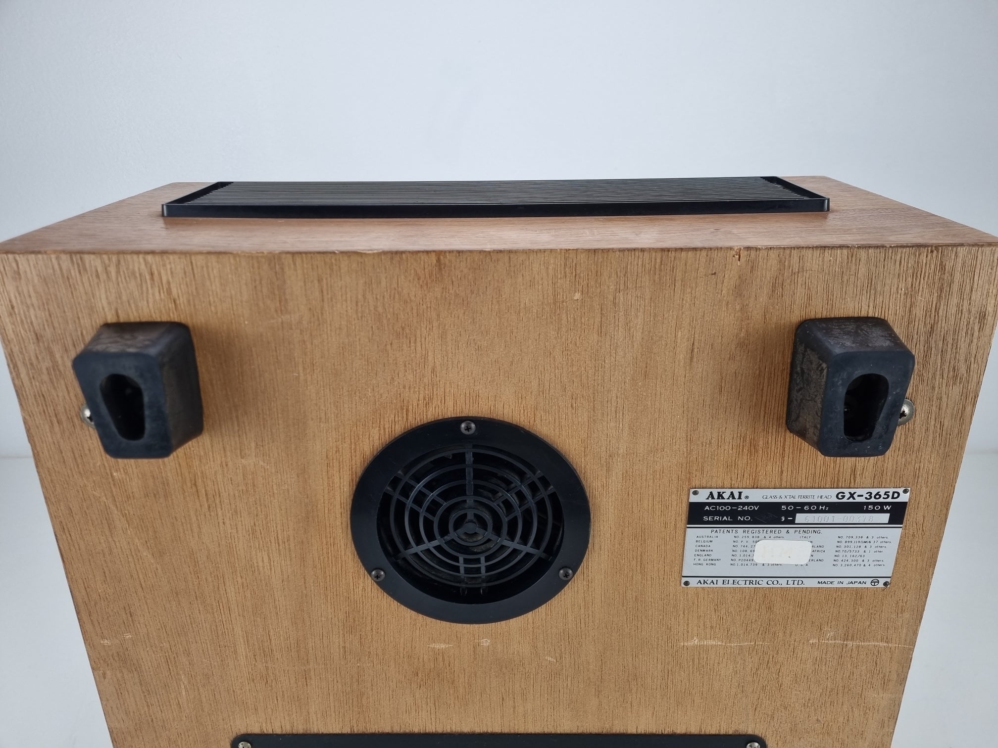 Akai GX-365D - Koppen gereinigd - Contacten hersteld - Werkt