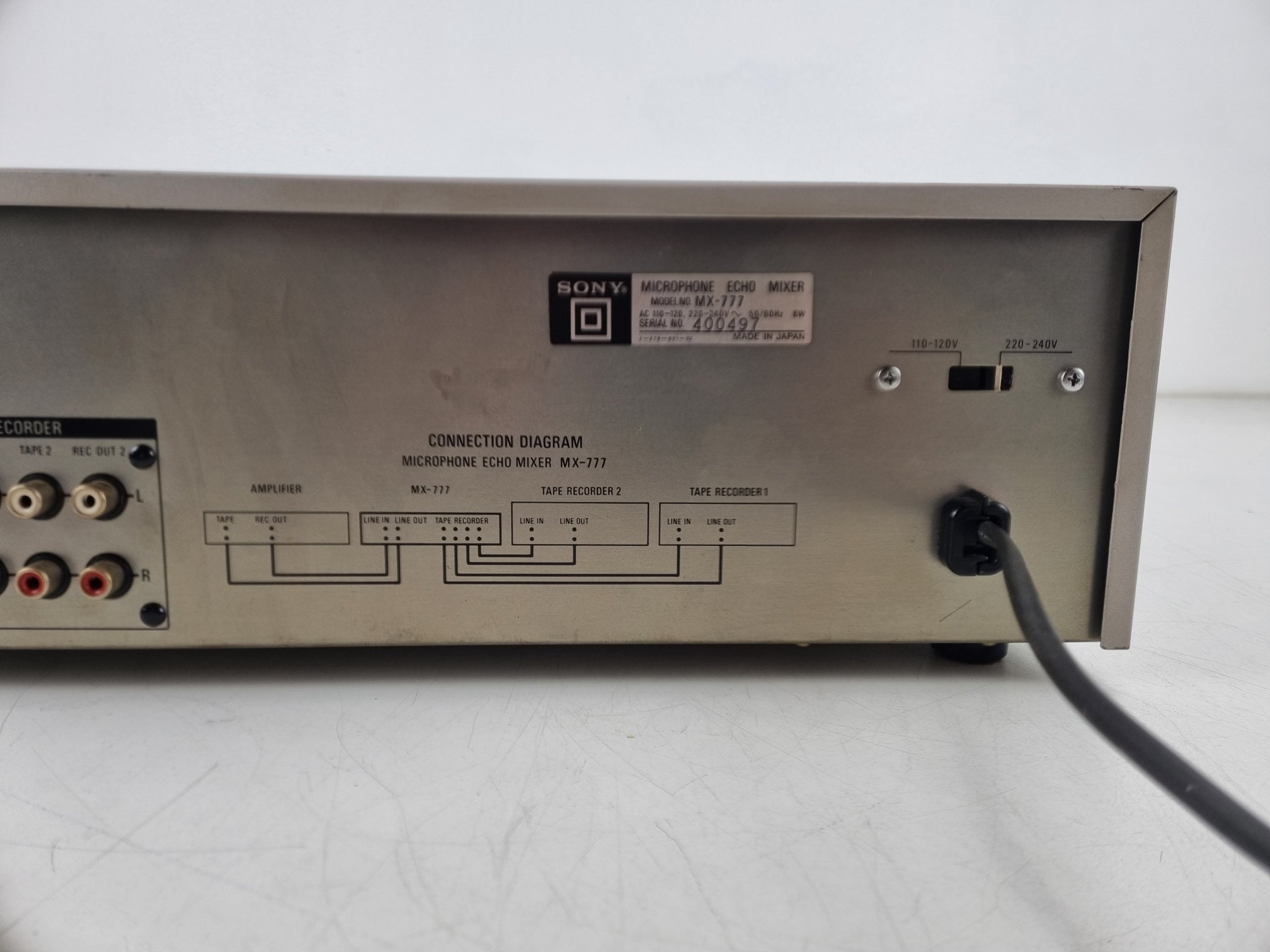 Sony MX 777 Microphone Echo MIxer Solid State