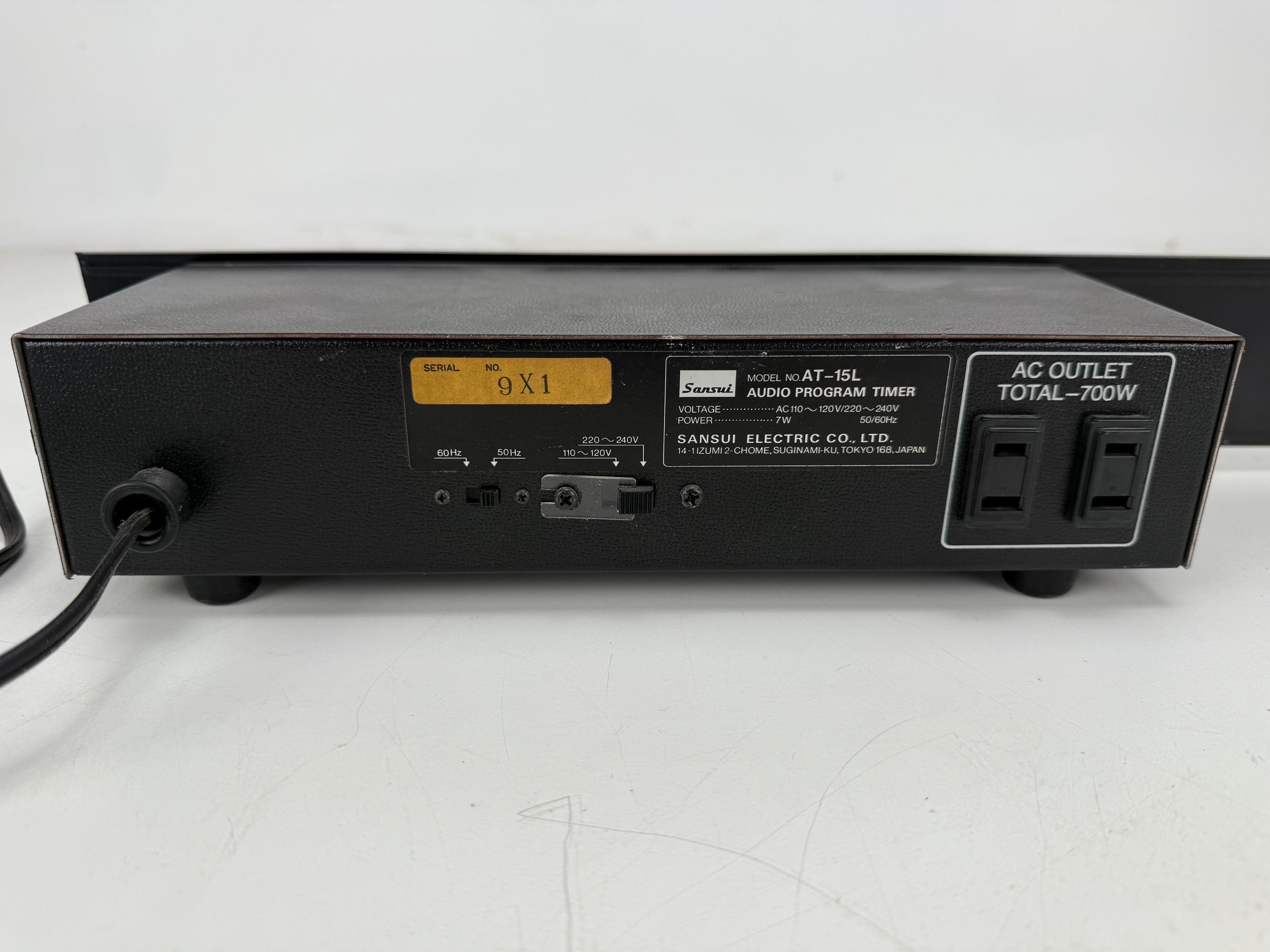 Sansui AT-15L audioprogrammatimer