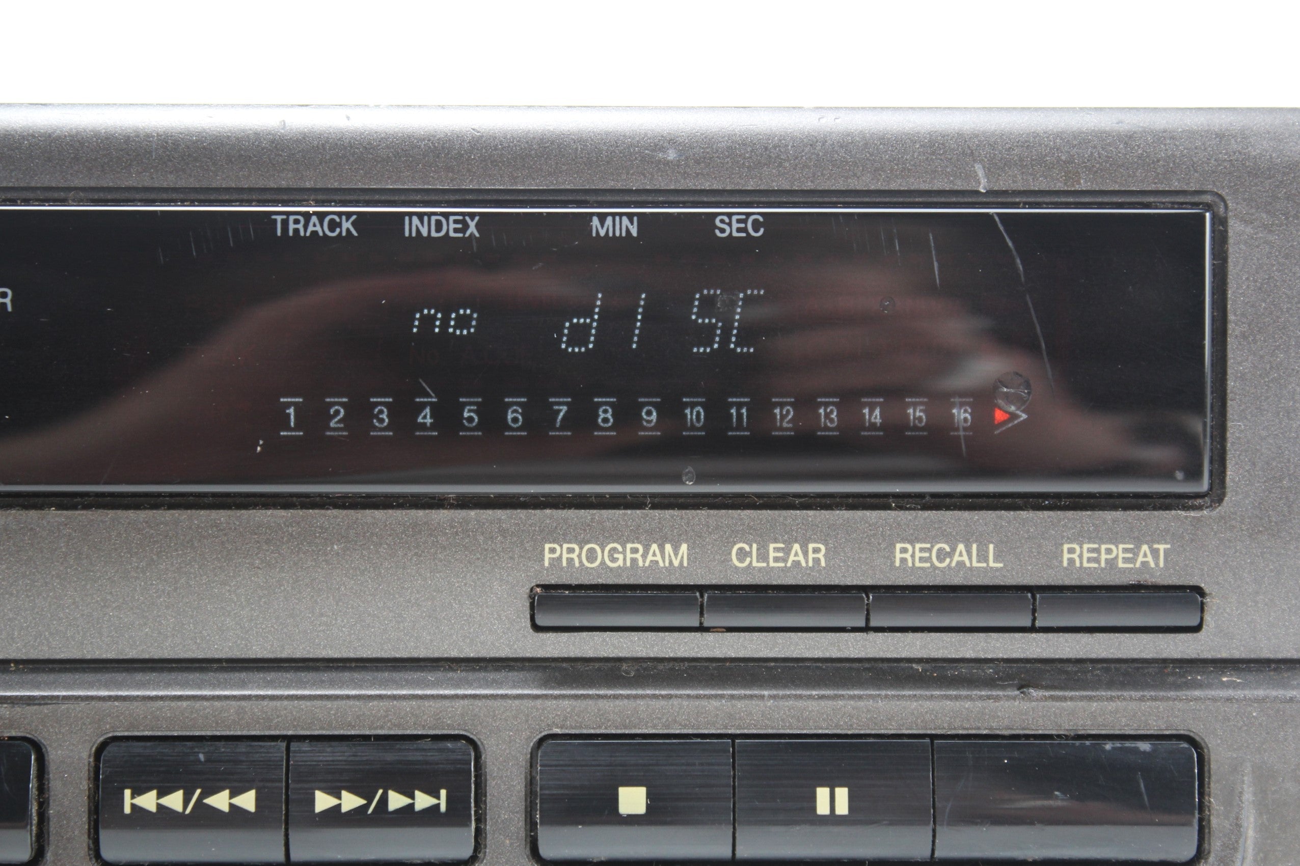 Technics compact disc-speler SL-PG580A - Wordt verkocht zoals hij is, voor onderdelen.
