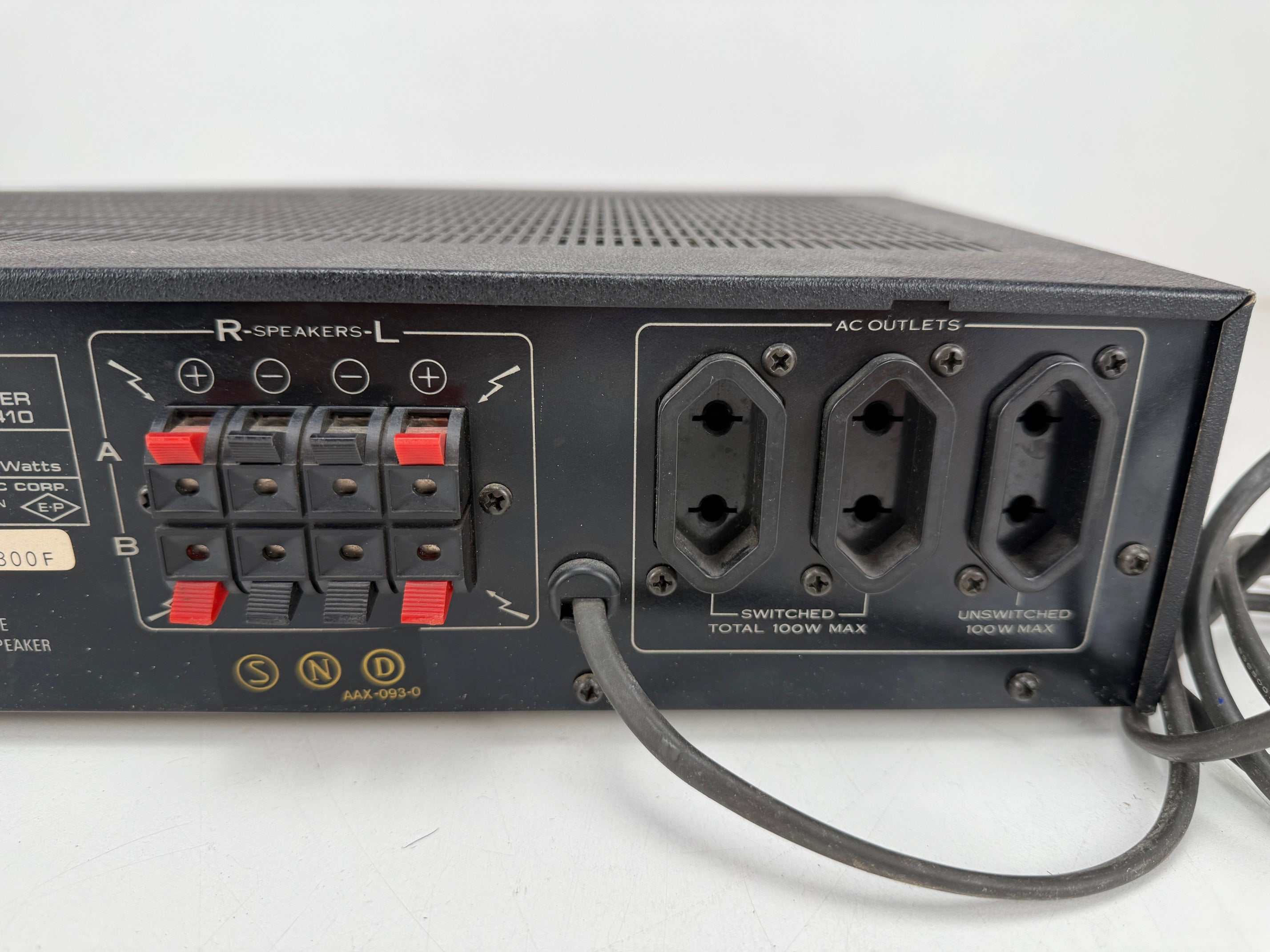 Pioneer SA-410 stereo geïntegreerde versterker