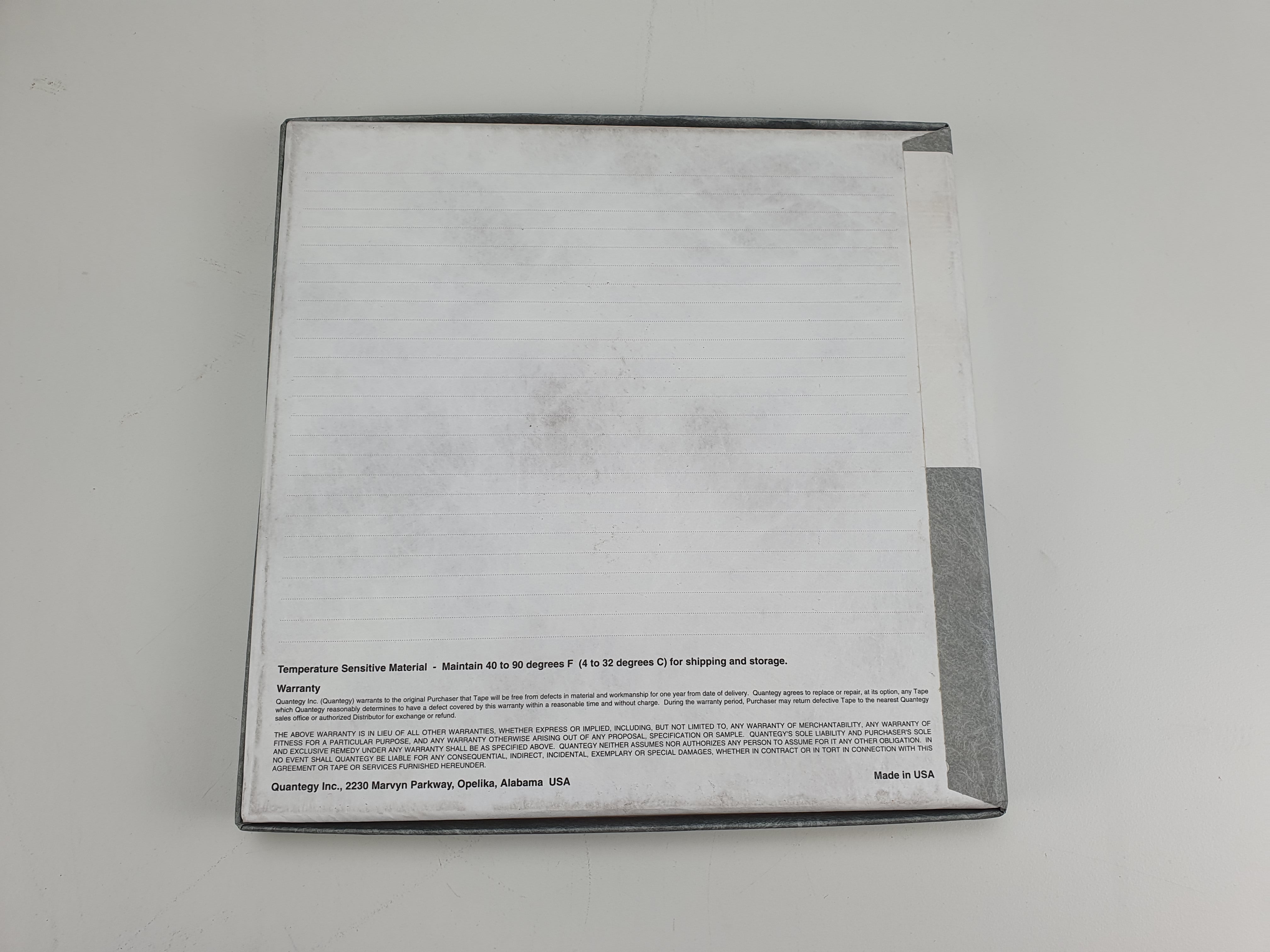 Ampex 456 1/2 studiotape - Fabrieksverzegeld