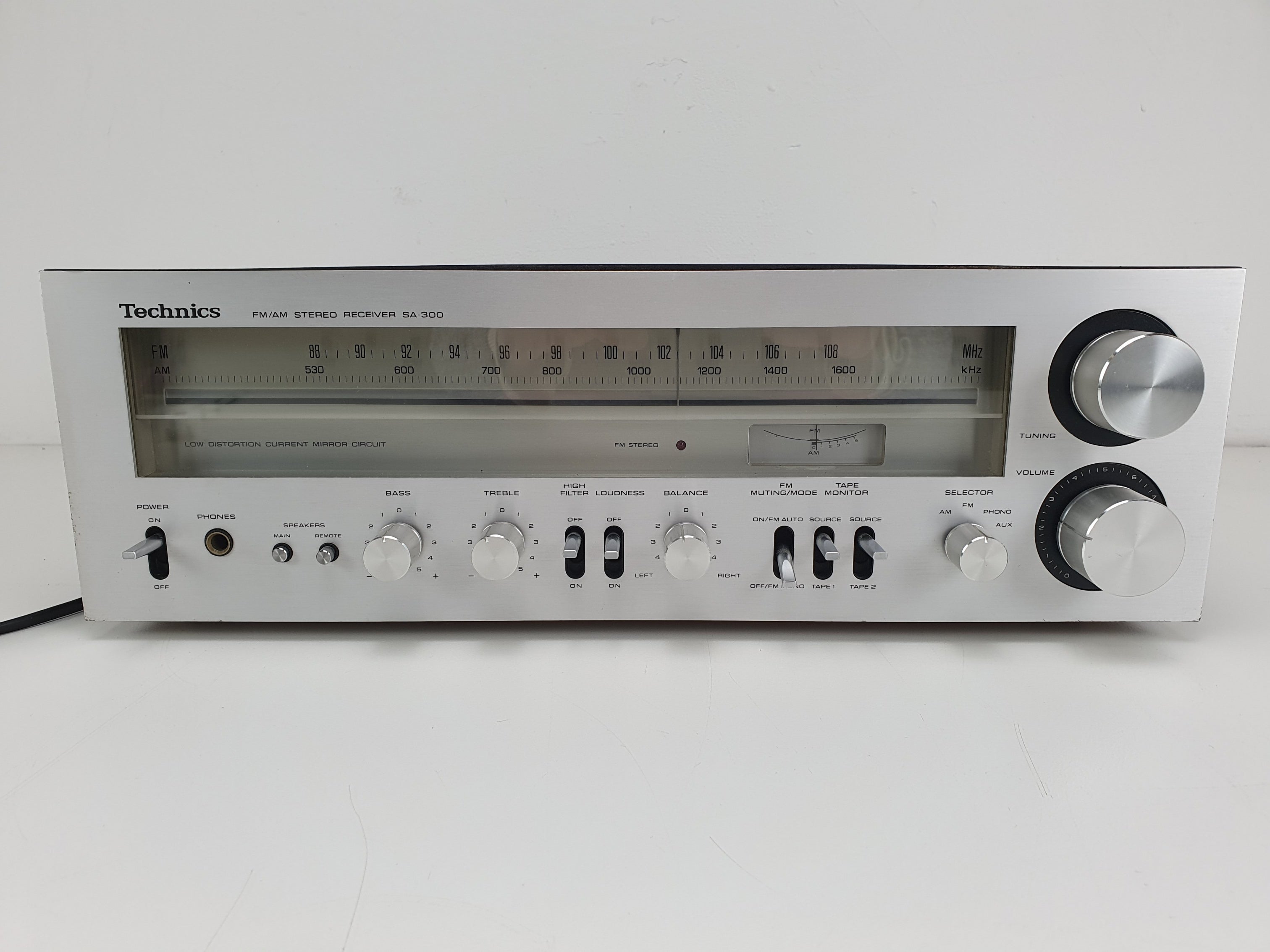 Technics SA-300 stereo-ontvanger - Onderhoud/Revisie van condensatoren/Phono-voorversterker