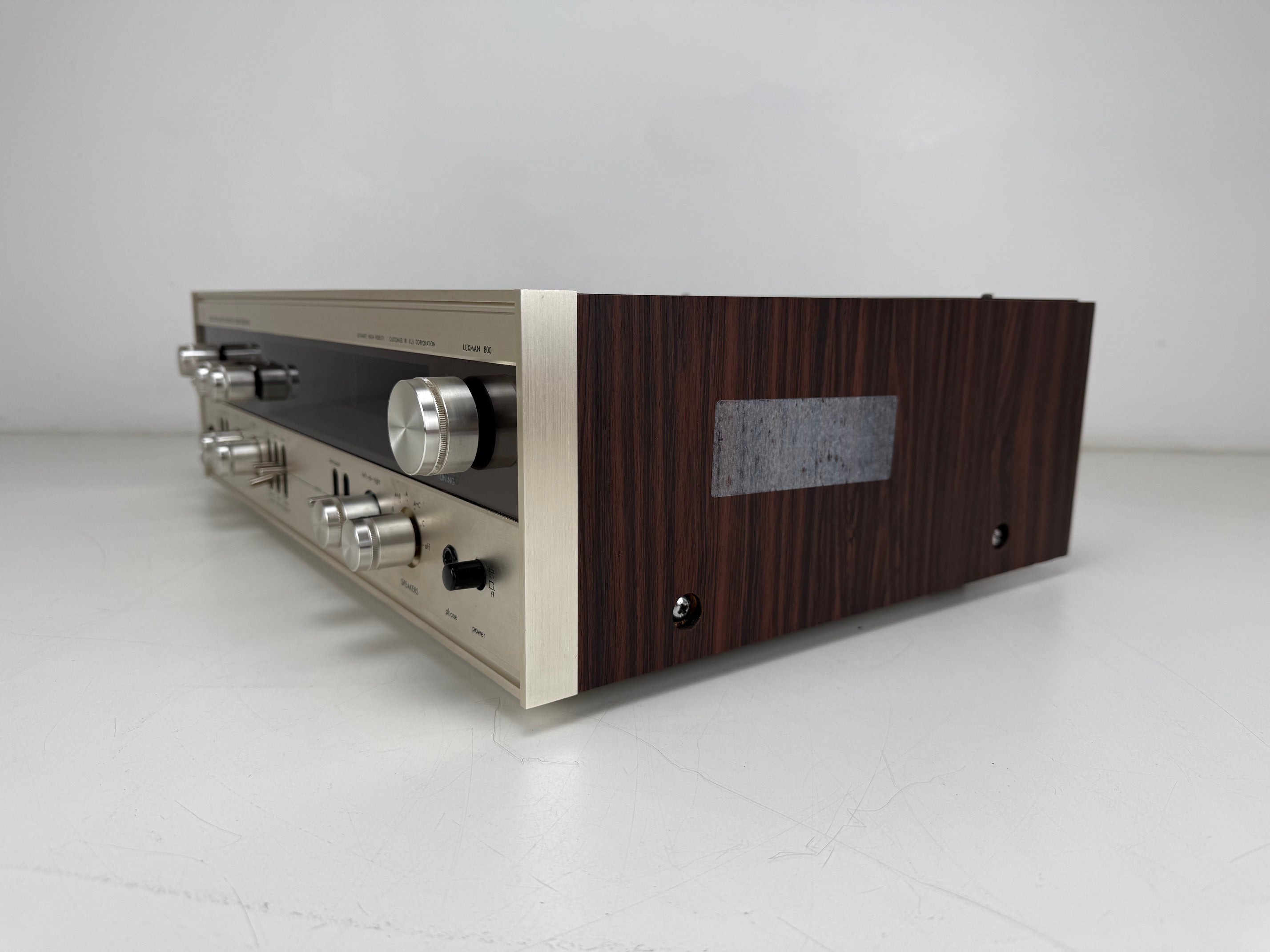 Luxman R-800E Solid State AM/FM Multiplex Stereo Receiver - Serviced