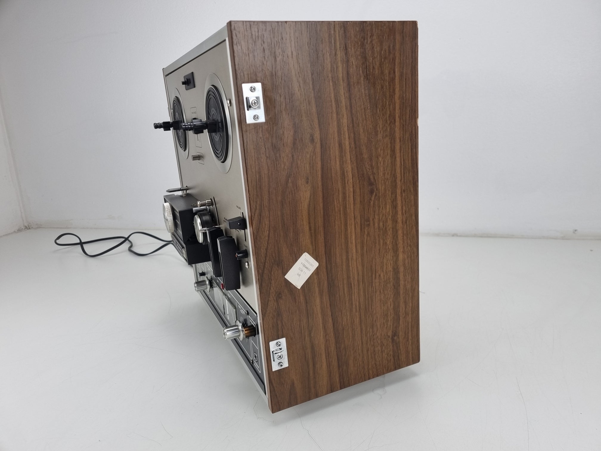 Akai X-201D - 1/4'' reel tot reel recorder -  4 track 2 channel - With lid