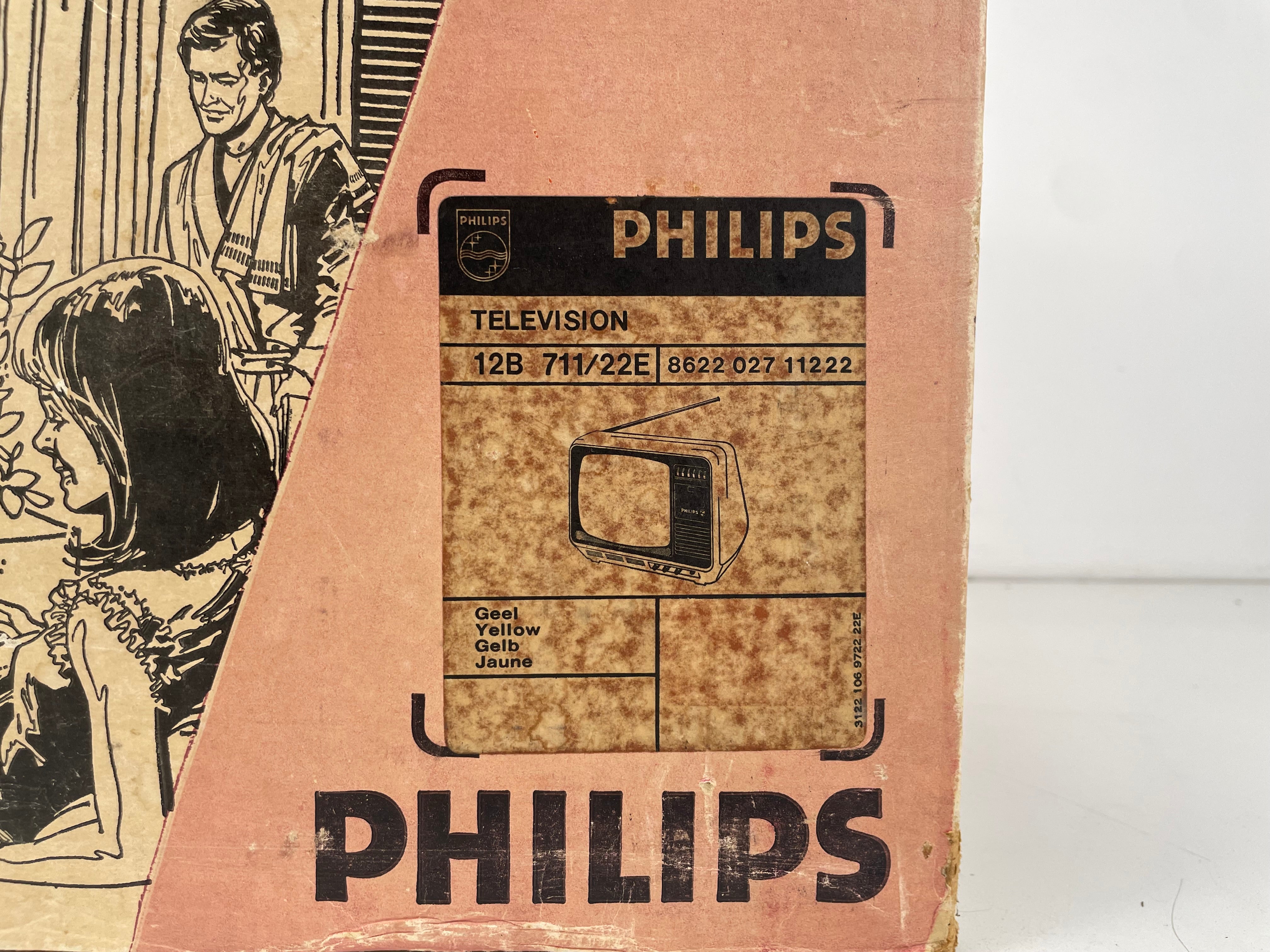 Philips Philetta TX 711 Retro Monitor In Original Box