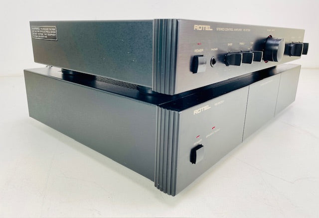 Rotel RC-970BX + RB-960BX Stereo Control Pre/Power Amplifier Set
