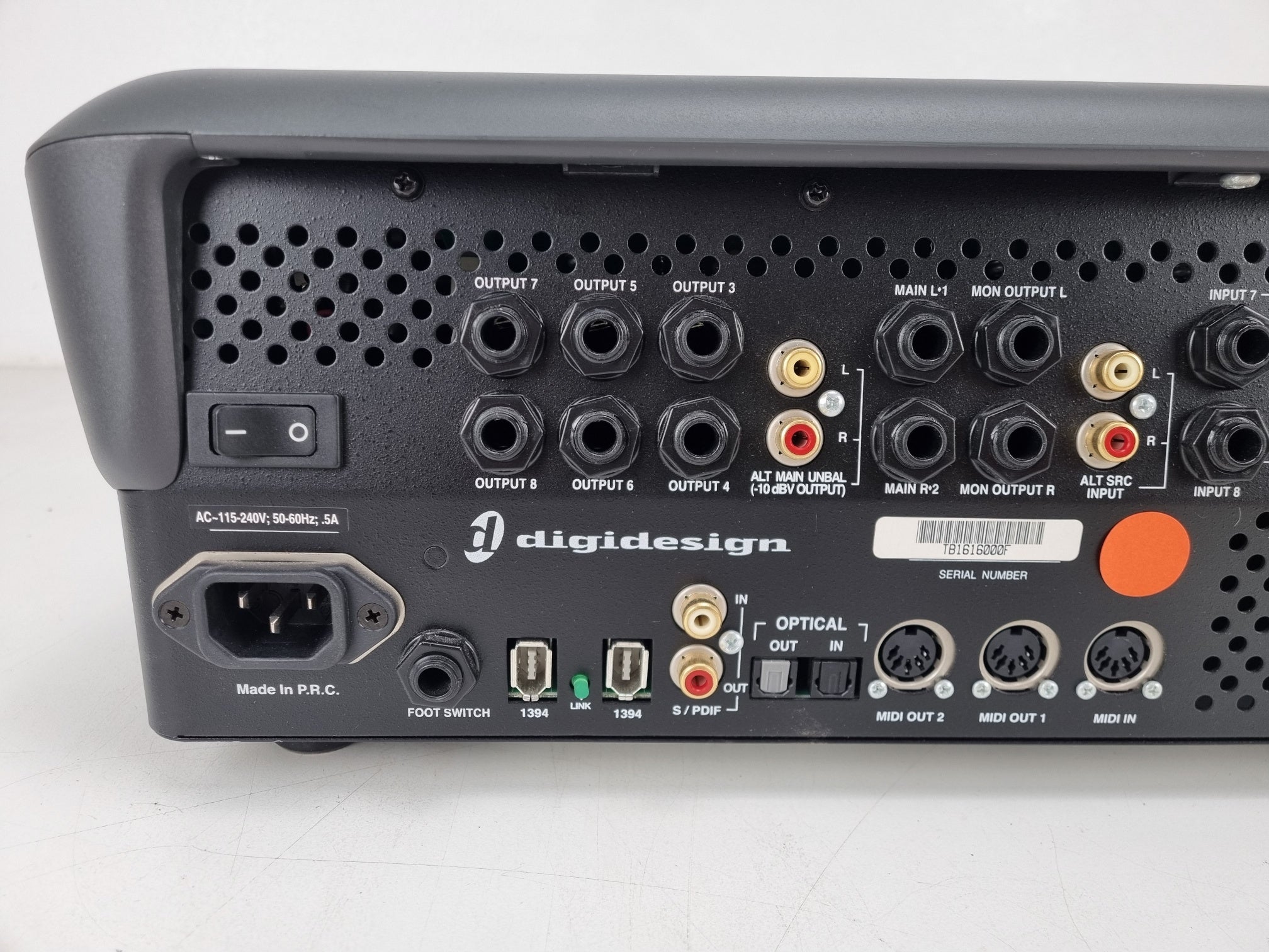 Digidesign DIGI 002 - Digital Audio Interface Console - power Tested