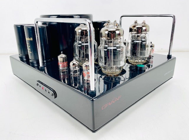 GRAAF GM 20 OTL vacuümbuis klasse A versterker met 6C33c reservebuizen - Onderhoud uitgevoerd
