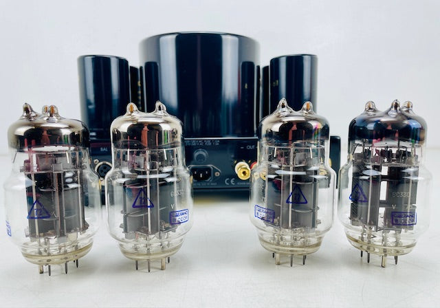 GRAAF GM 20 OTL vacuümbuis klasse A versterker met 6C33c reservebuizen - Onderhoud uitgevoerd