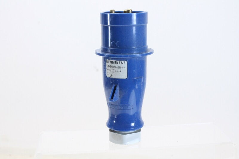 Mennekes 32A-6h - 200-250v - 2p + Grnd - Male power connector type 274 (No.2)