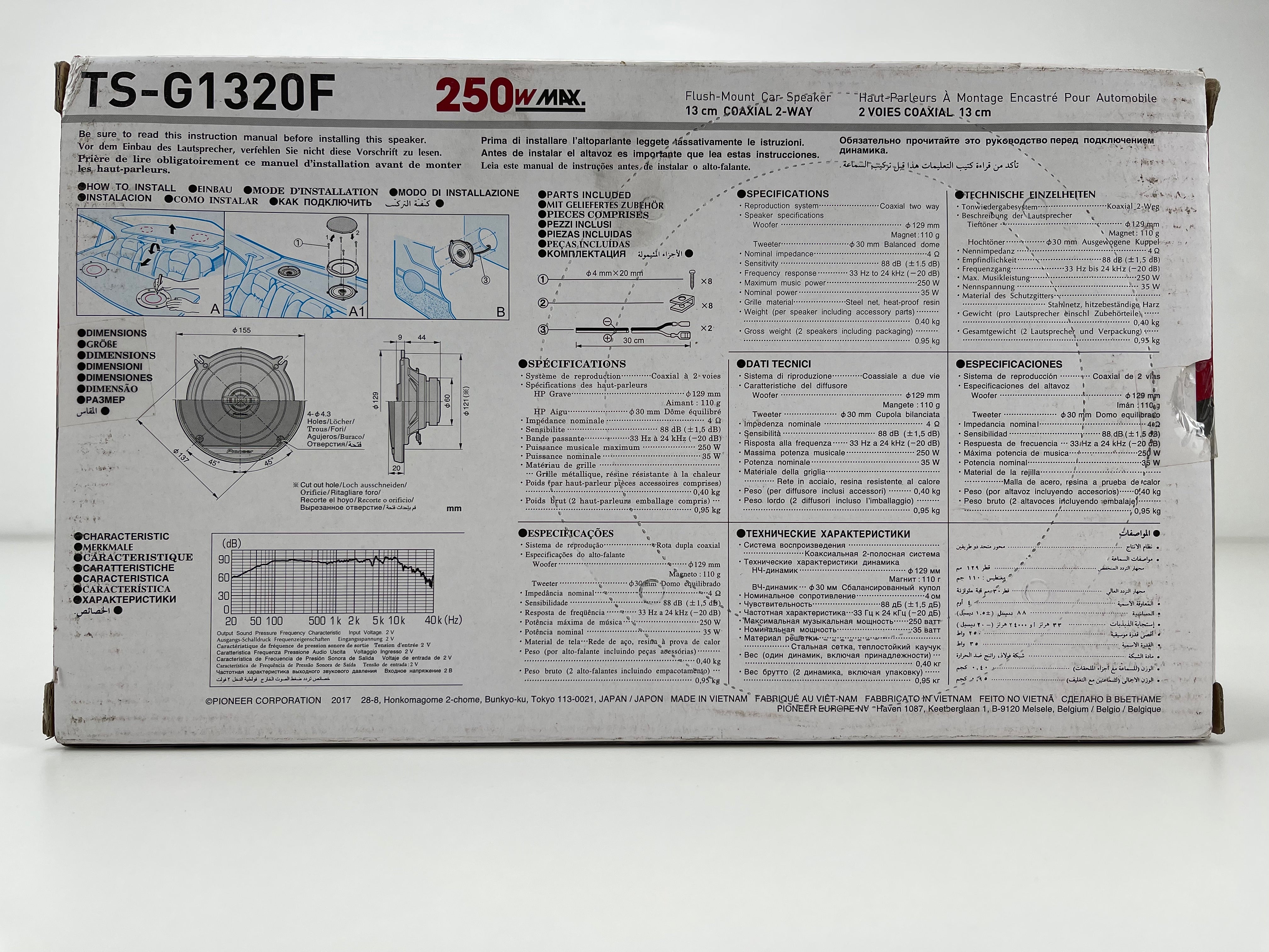 Pioneer TS-A6924I - Car Speakers
