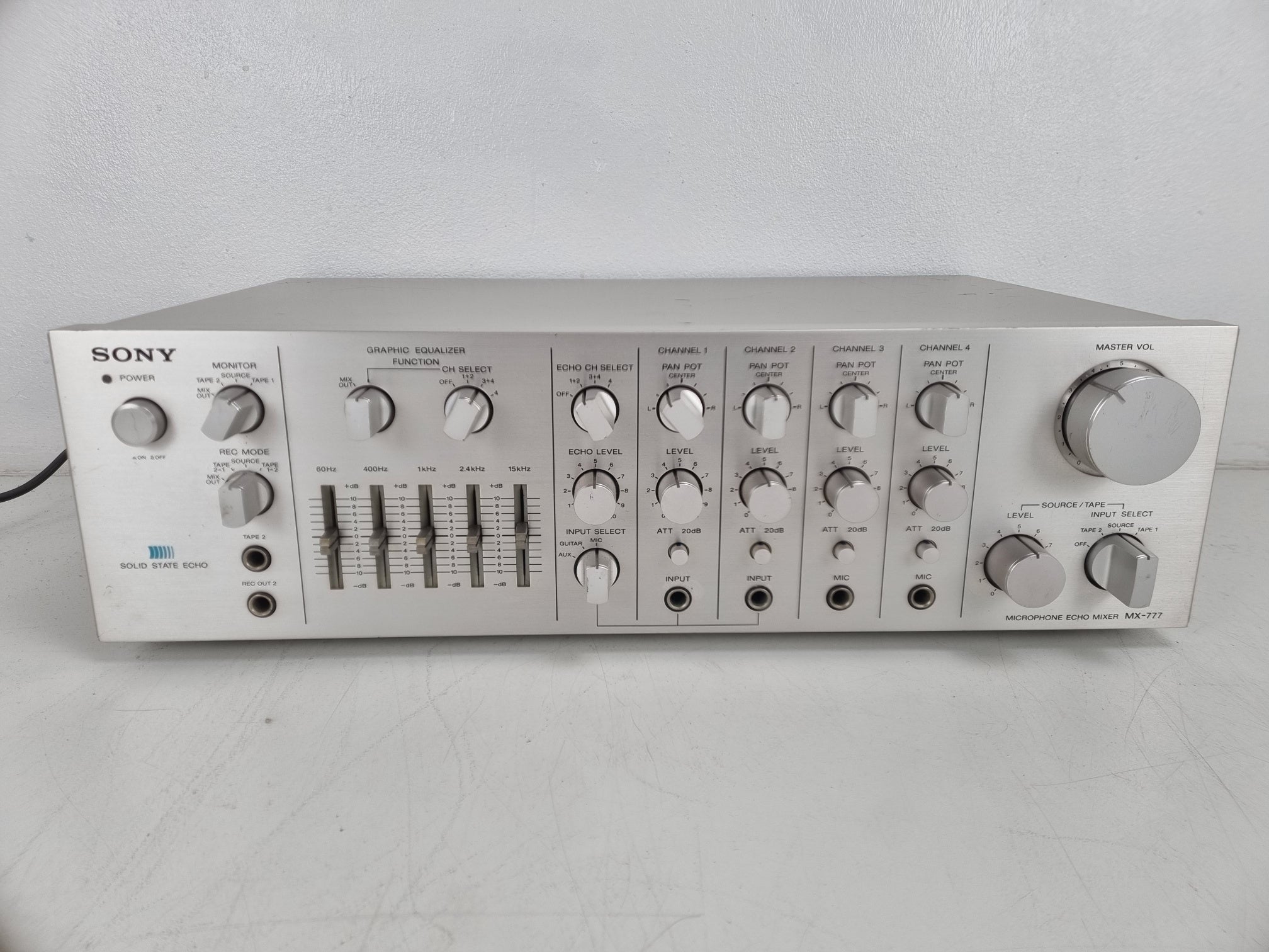 Sony MX 777 Microphone Echo MIxer Solid State